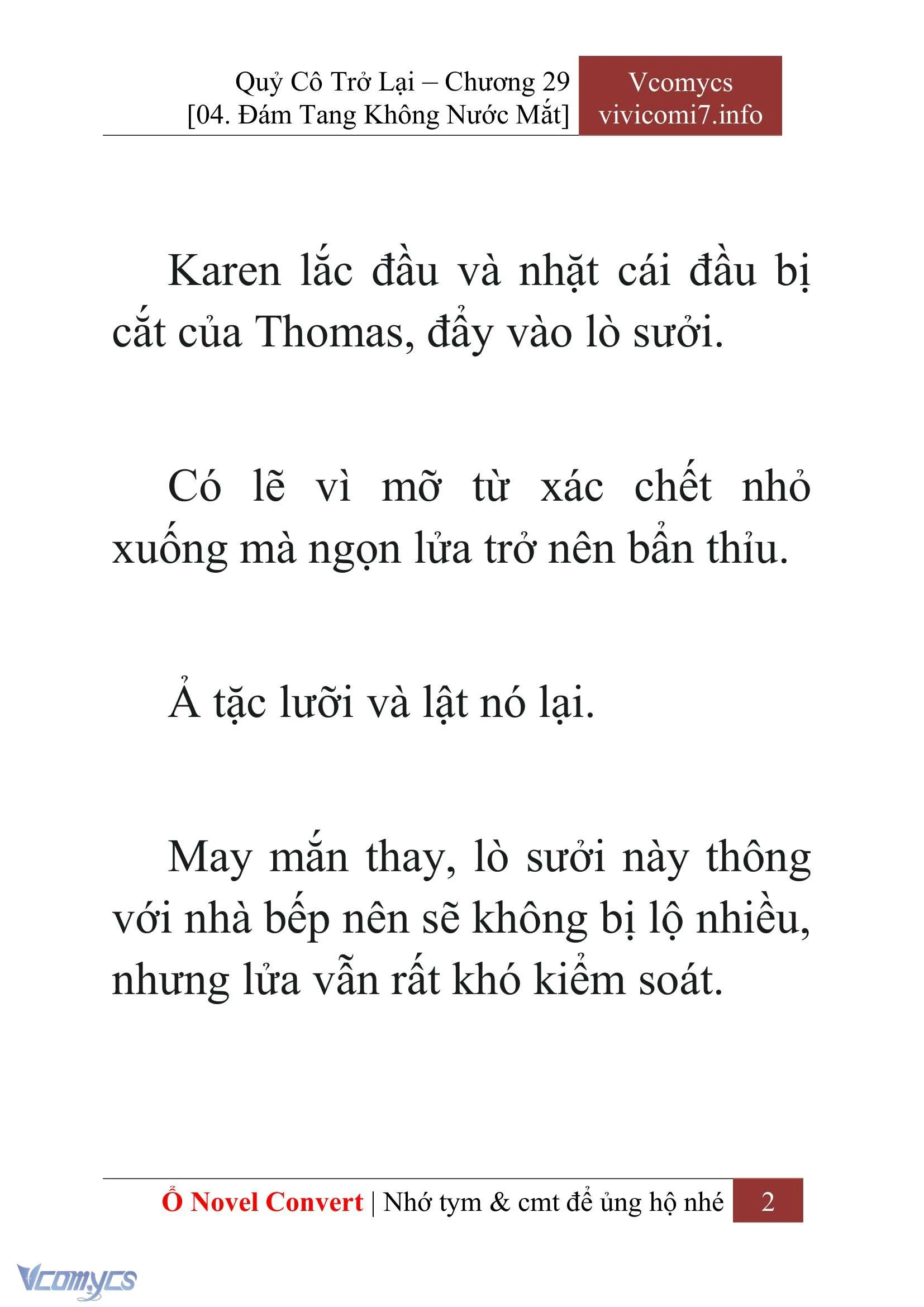 [Novel] Quý Cô Trở Lại Chapter  29 - 4