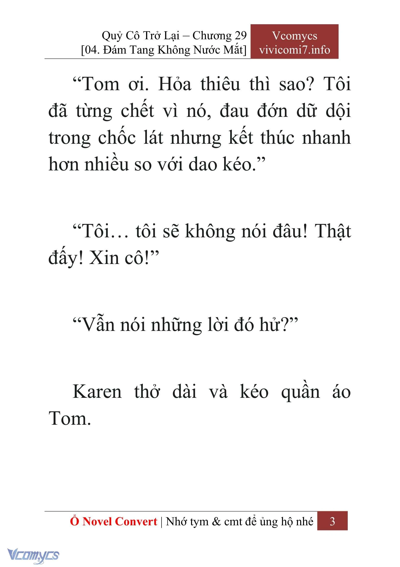 [Novel] Quý Cô Trở Lại Chapter  29 - 5