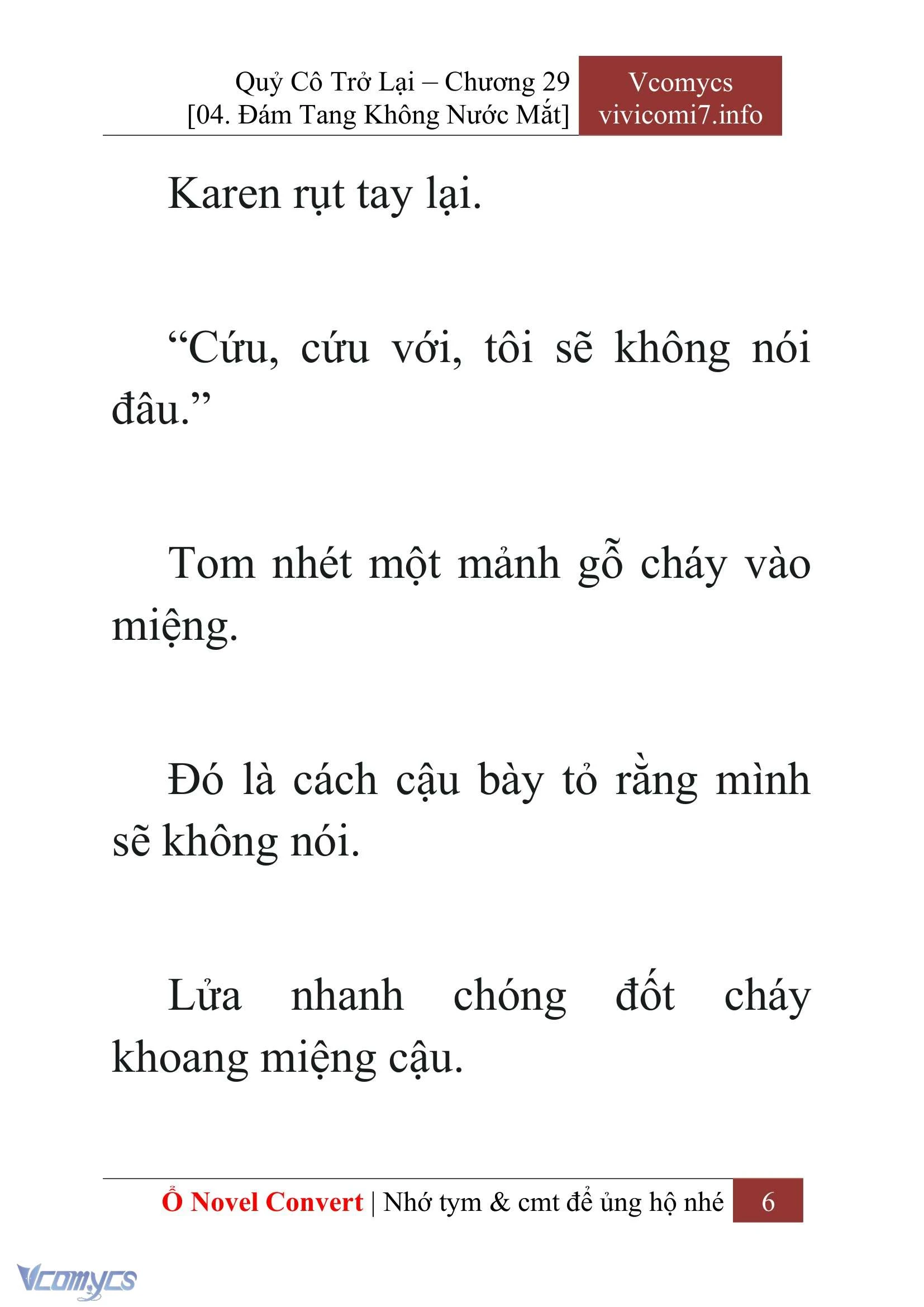 [Novel] Quý Cô Trở Lại Chapter  29 - 8