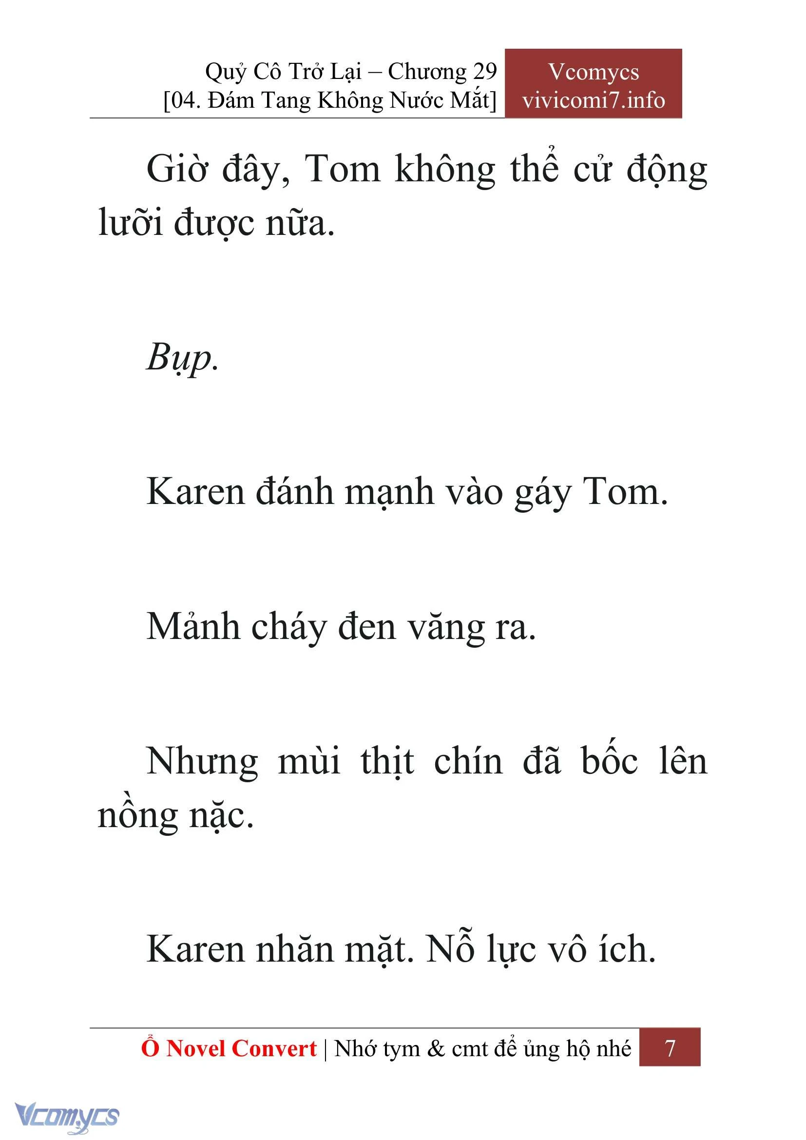 [Novel] Quý Cô Trở Lại Chapter  29 - 9