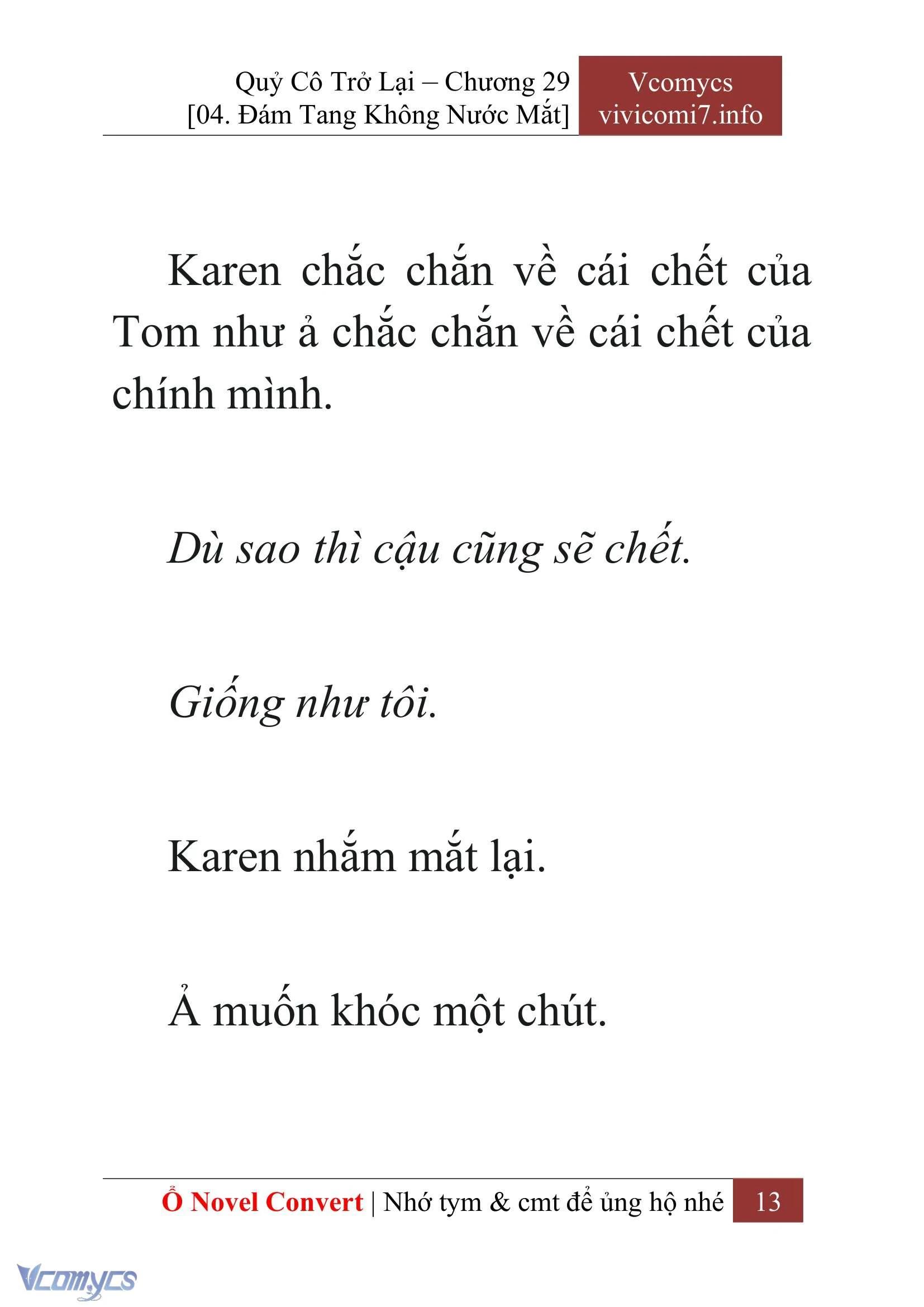 [Novel] Quý Cô Trở Lại Chapter  29 - 15