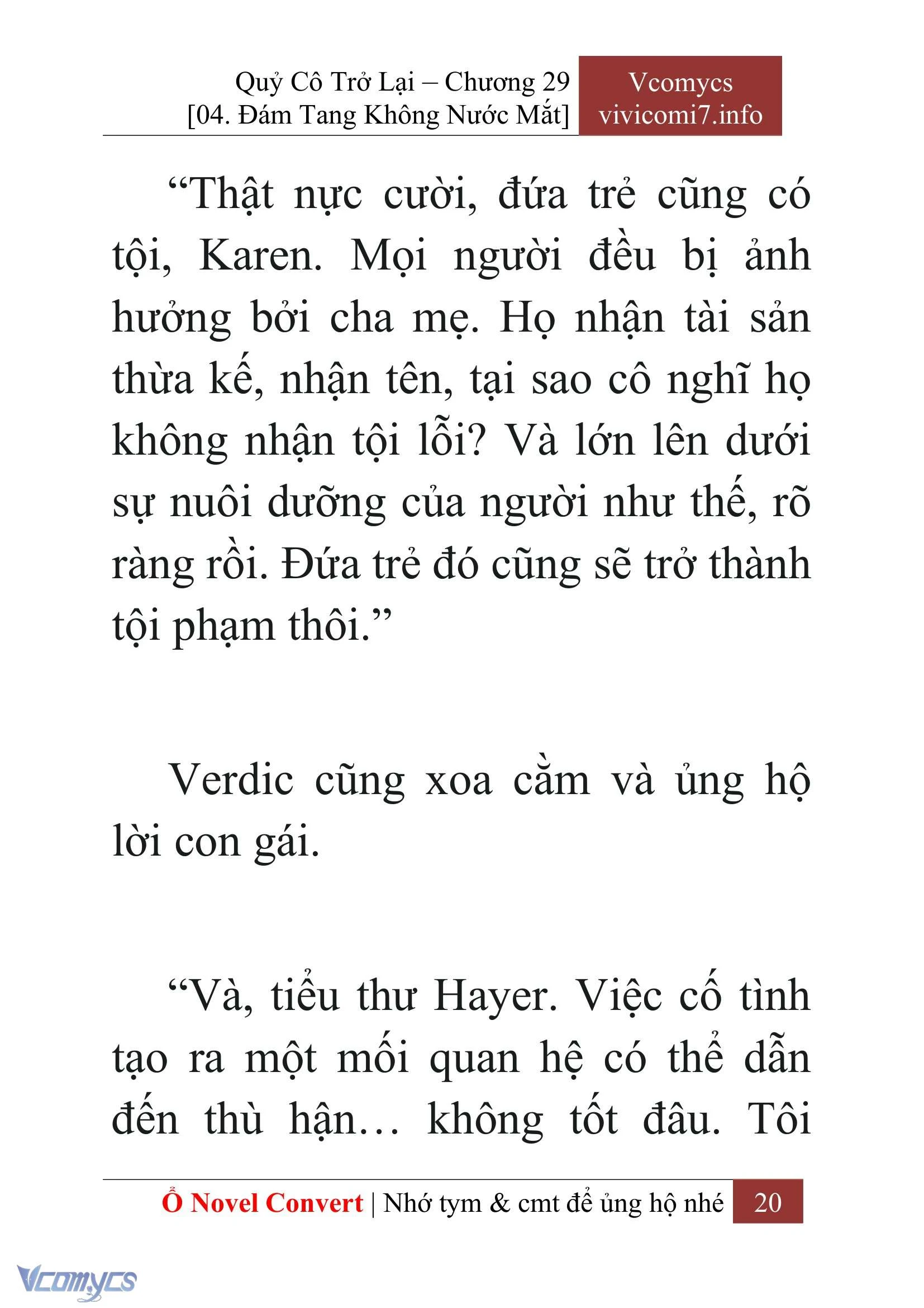 [Novel] Quý Cô Trở Lại Chapter  29 - 22