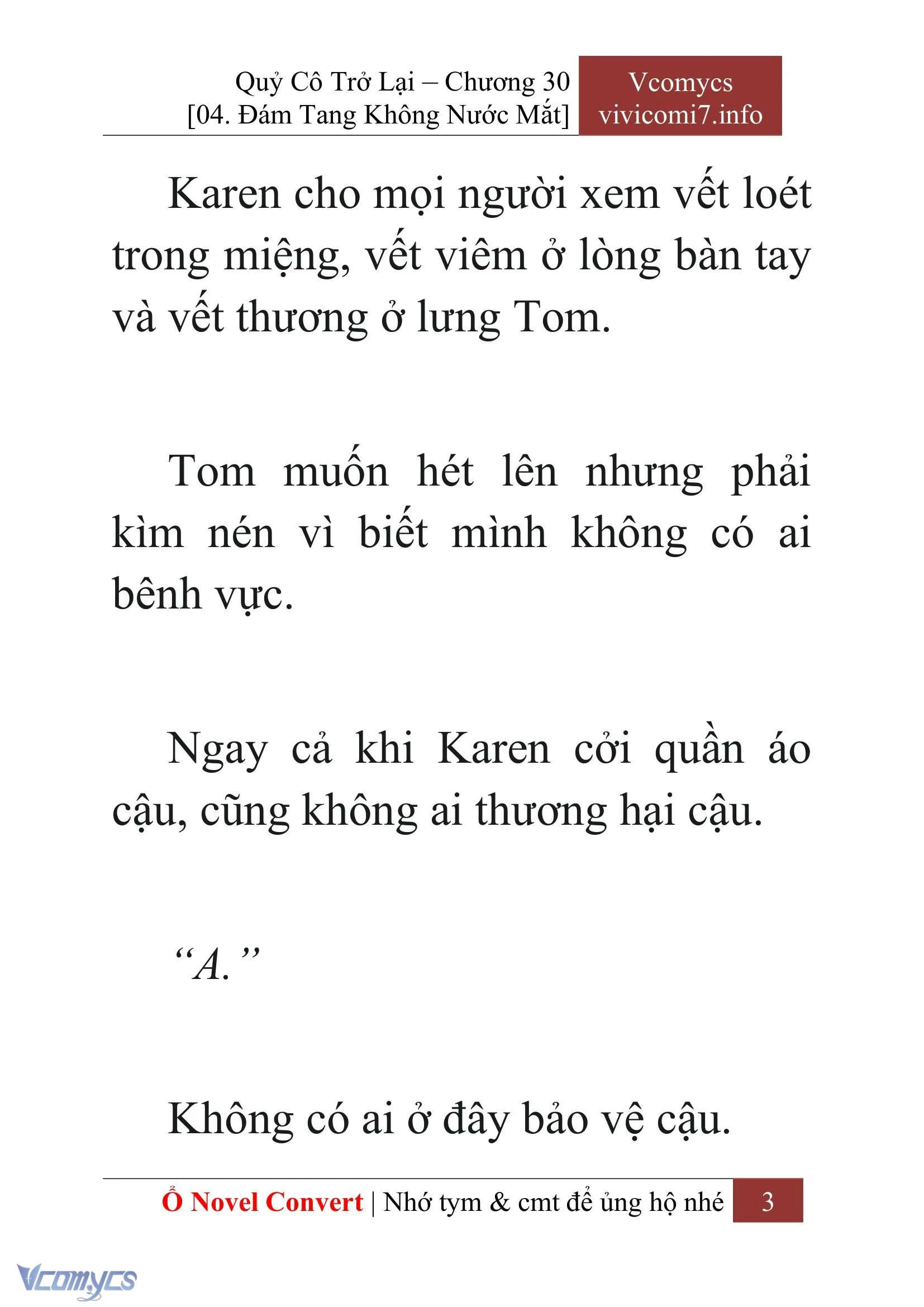 [Novel] Quý Cô Trở Lại Chapter  30 - 5