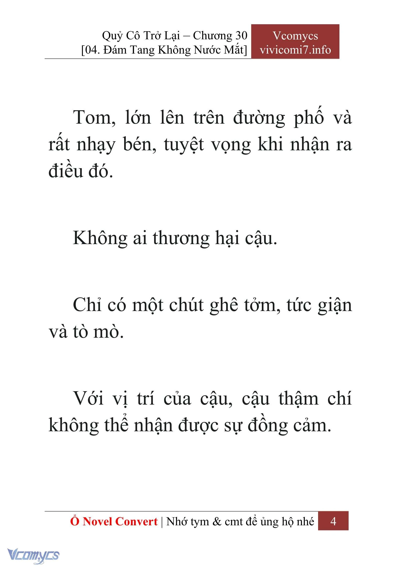 [Novel] Quý Cô Trở Lại Chapter  30 - 6