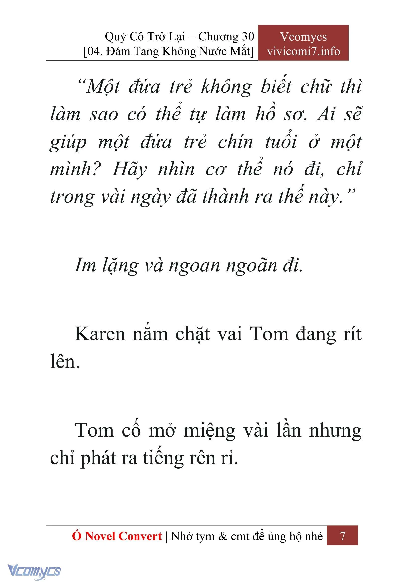 [Novel] Quý Cô Trở Lại Chapter  30 - 9