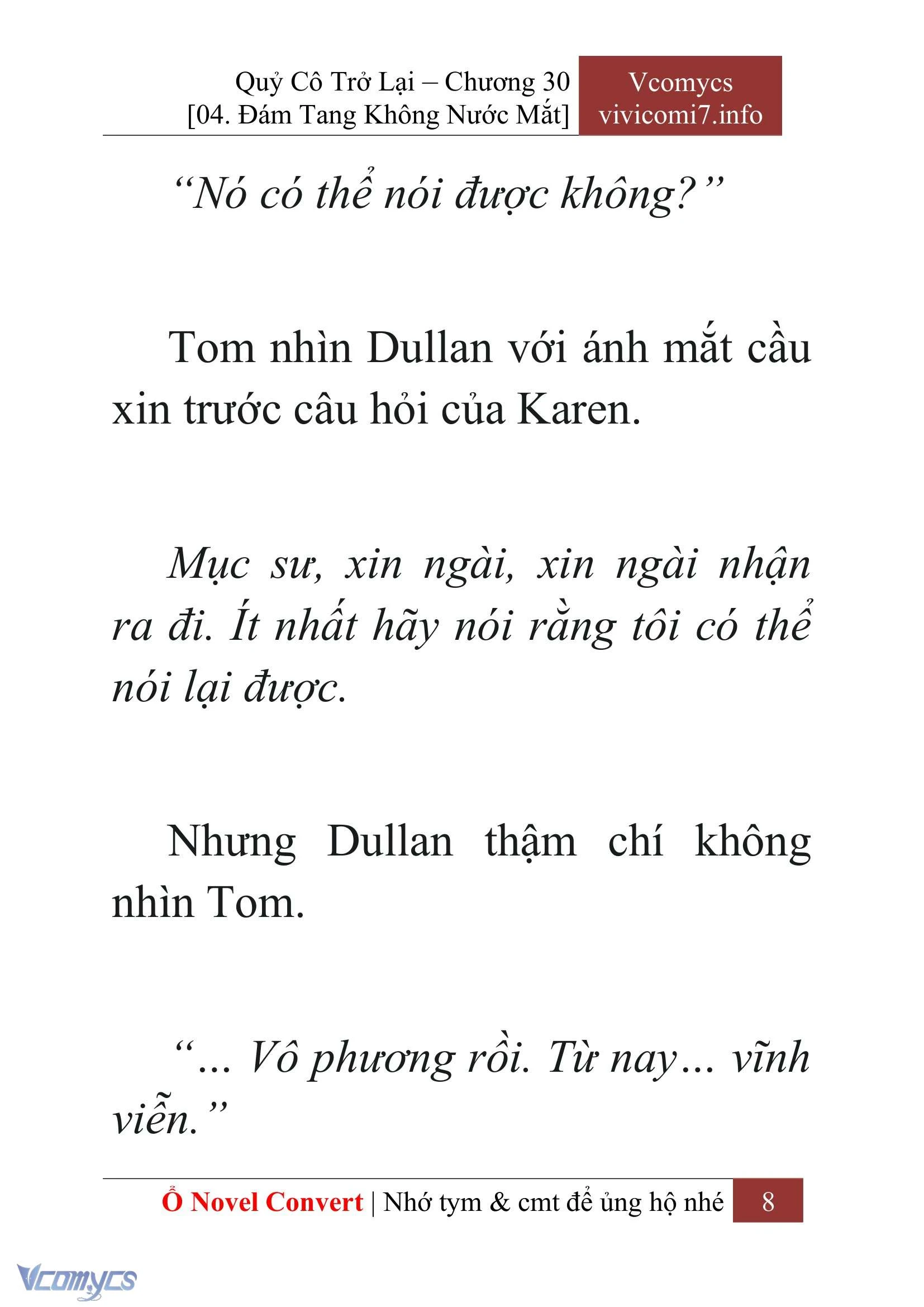 [Novel] Quý Cô Trở Lại Chapter  30 - 10