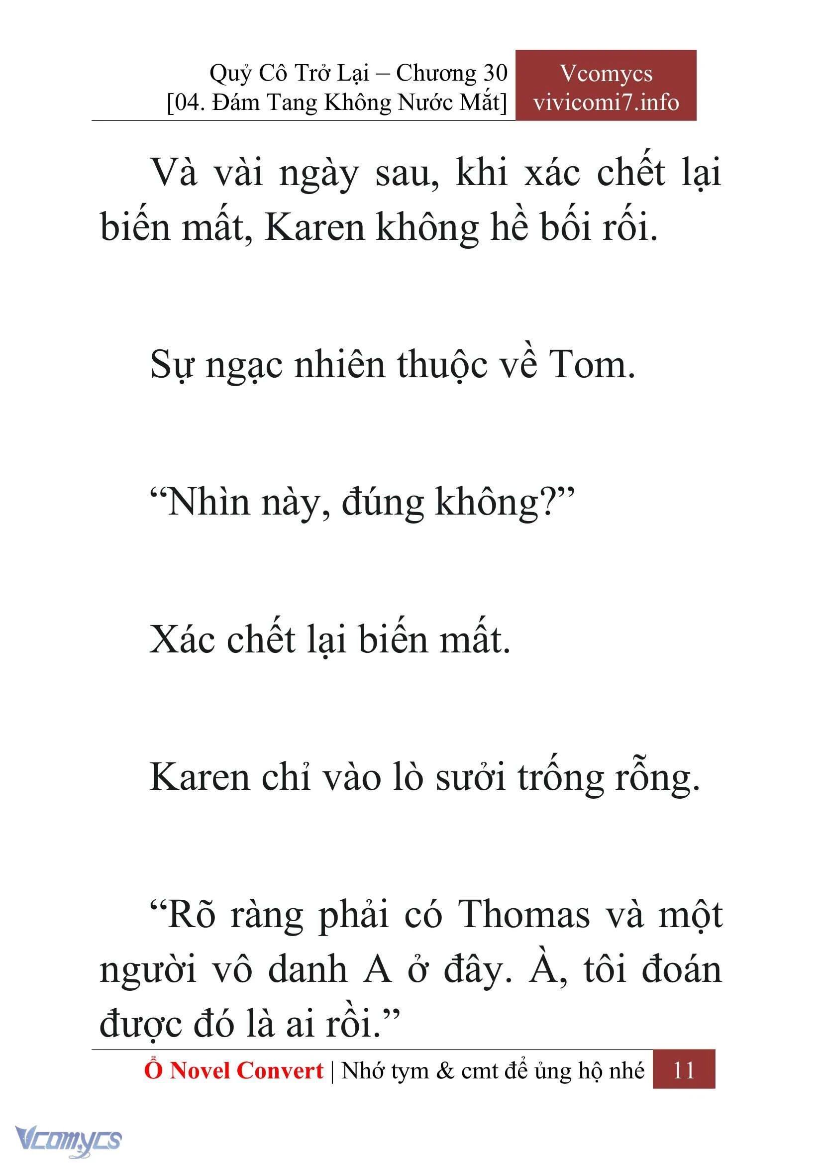 [Novel] Quý Cô Trở Lại Chapter  30 - 13