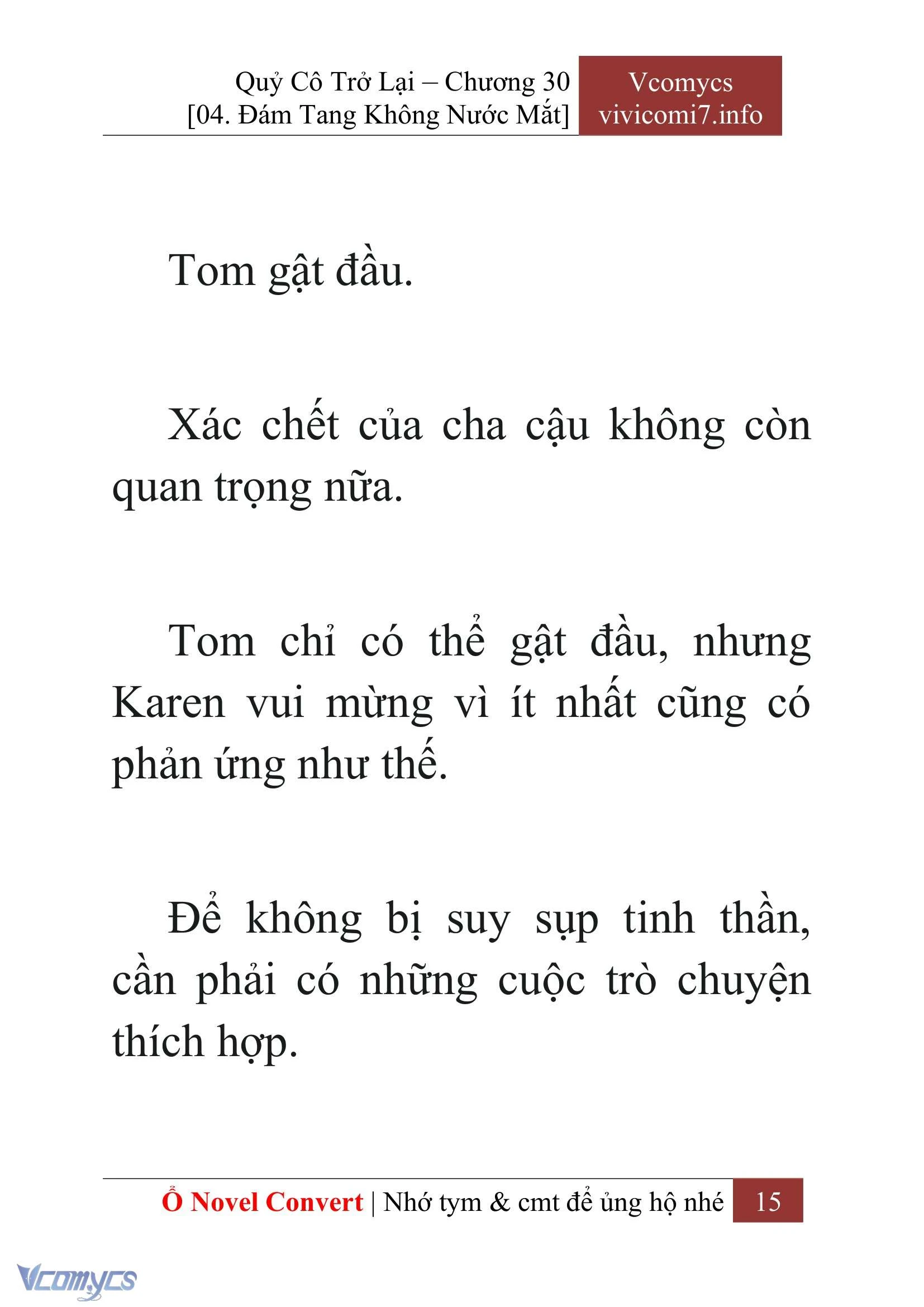 [Novel] Quý Cô Trở Lại Chapter  30 - 17