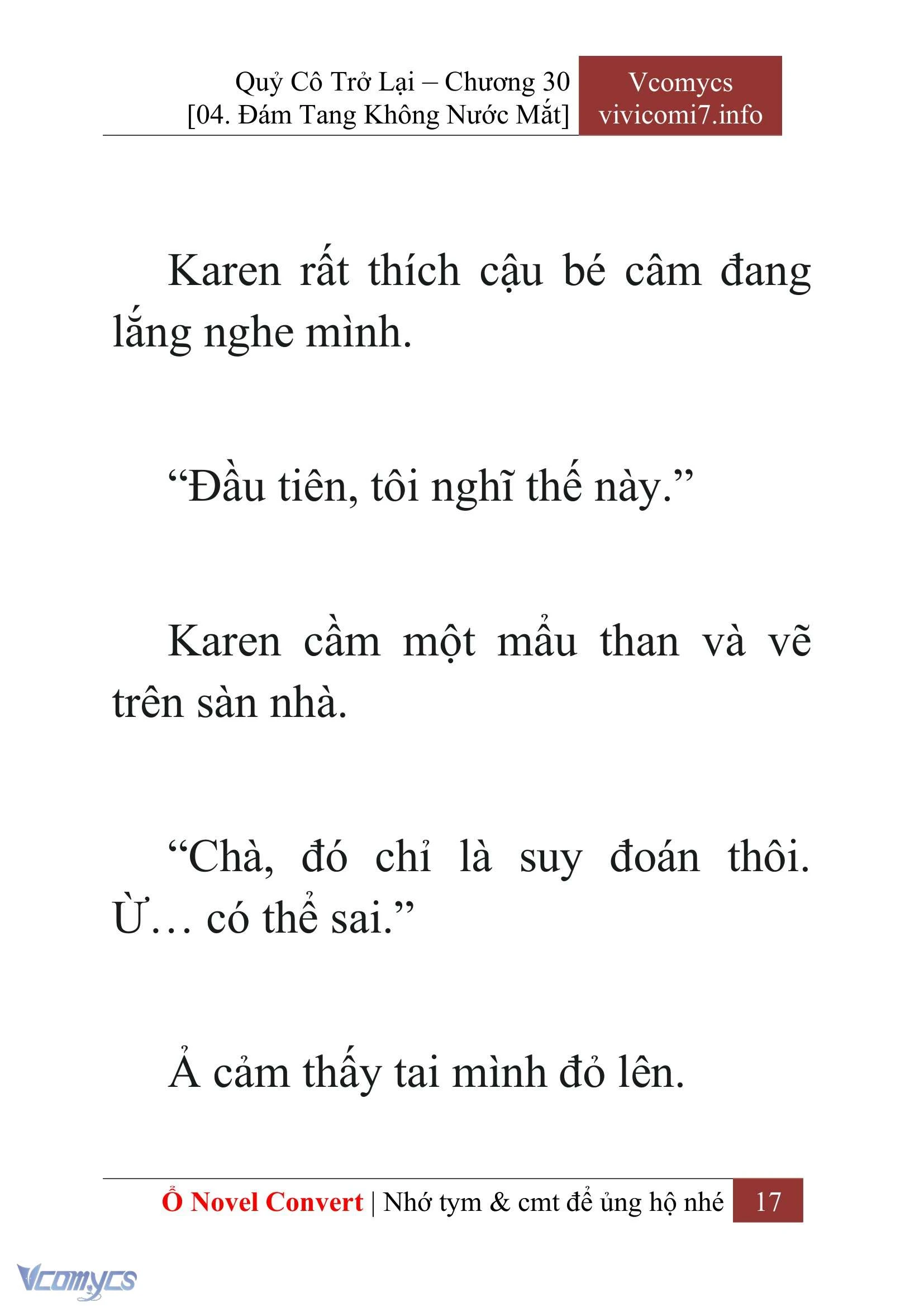 [Novel] Quý Cô Trở Lại Chapter  30 - 19