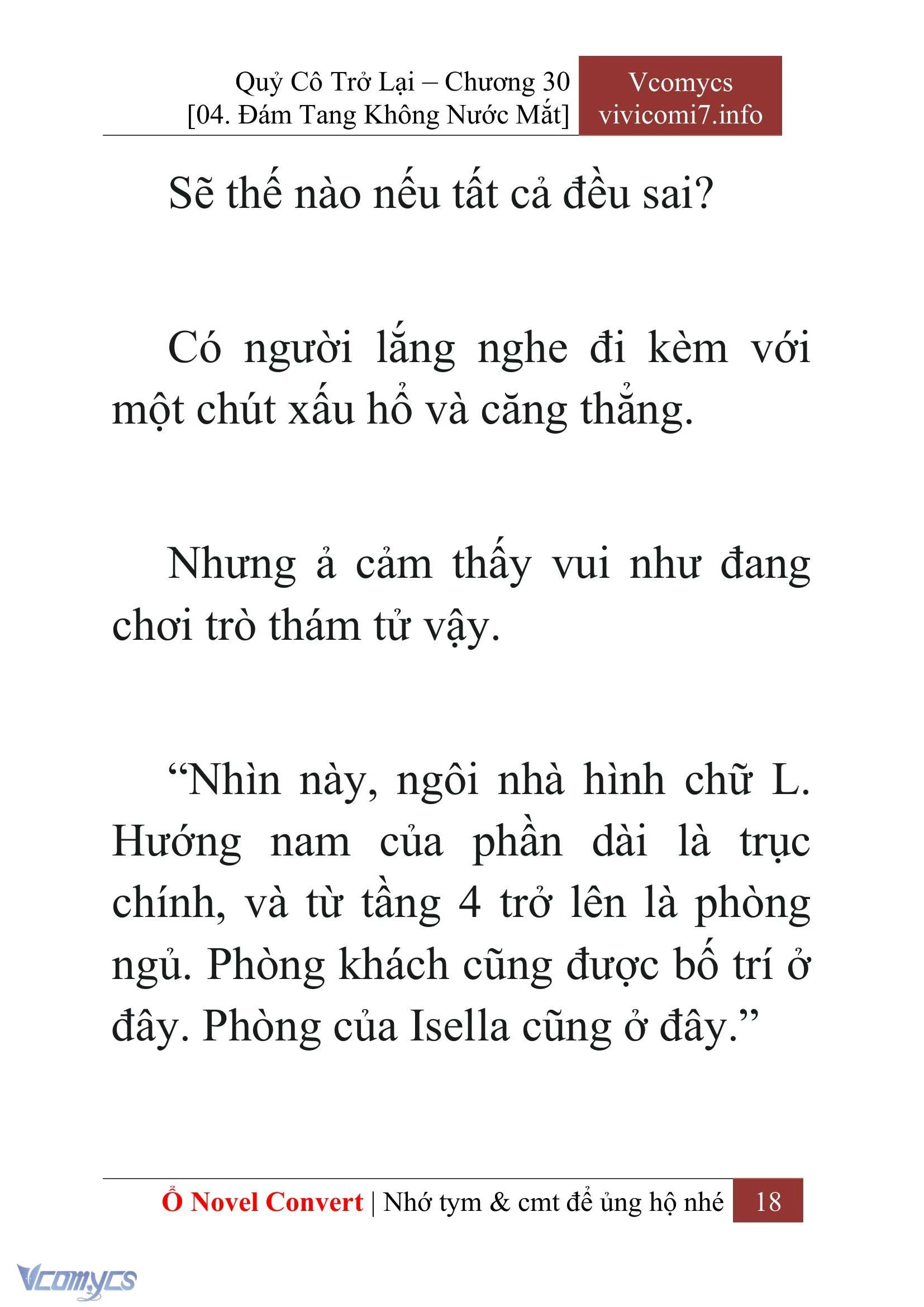 [Novel] Quý Cô Trở Lại Chapter  30 - 20