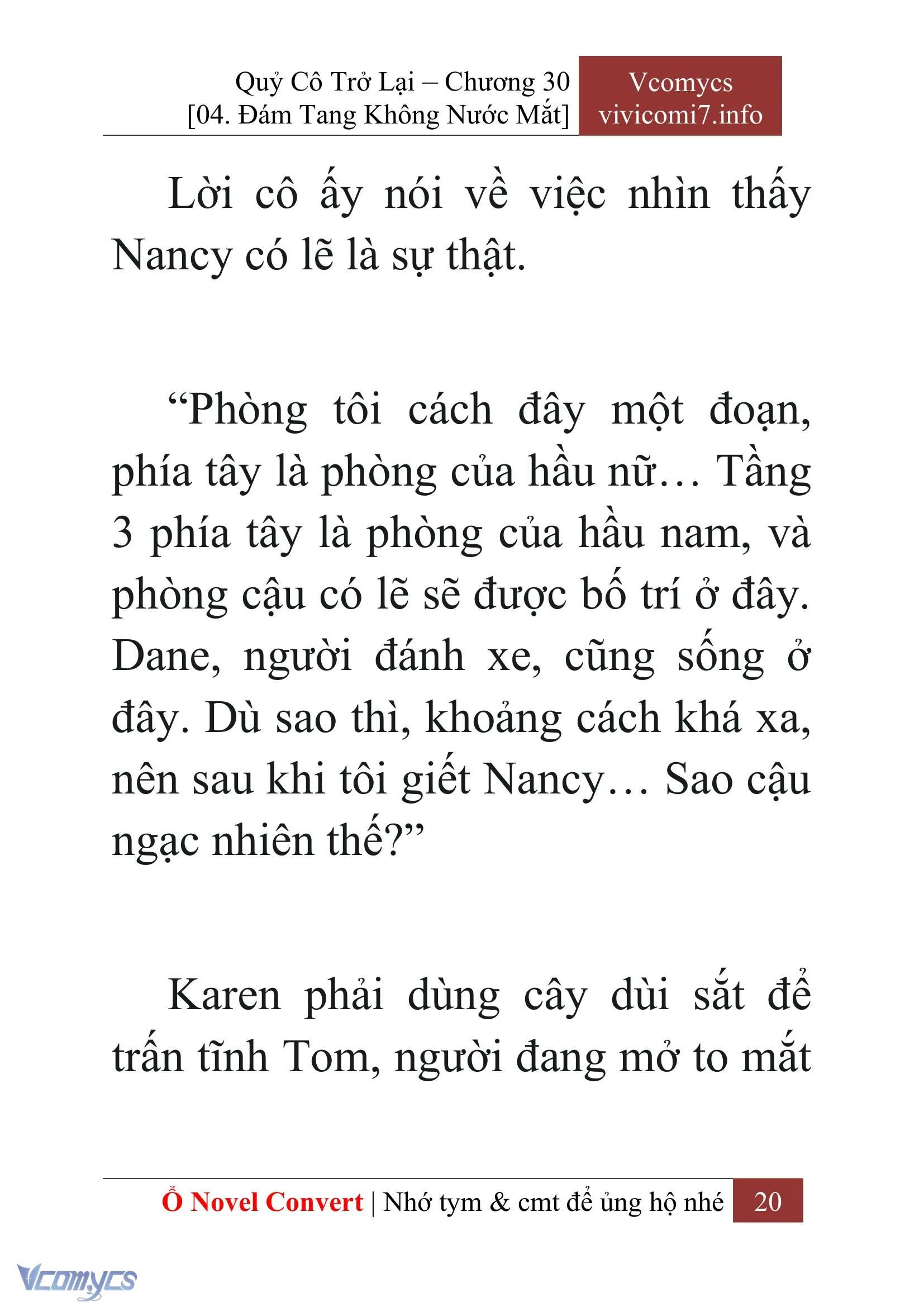 [Novel] Quý Cô Trở Lại Chapter  30 - 22