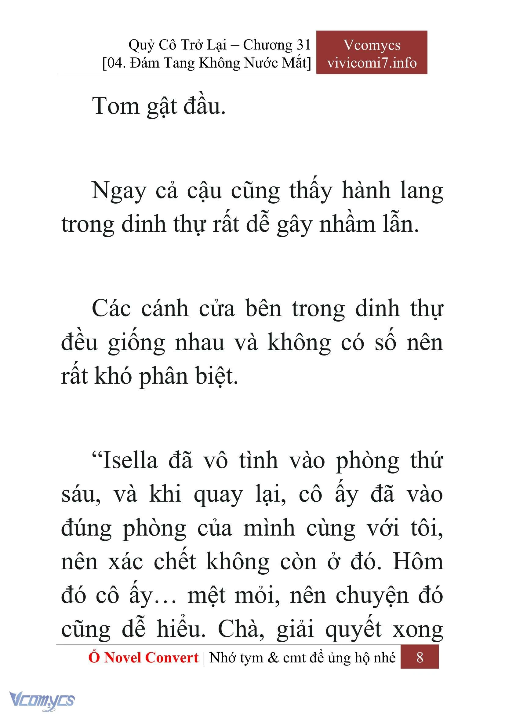 [Novel] Quý Cô Trở Lại Chapter  31 - 10