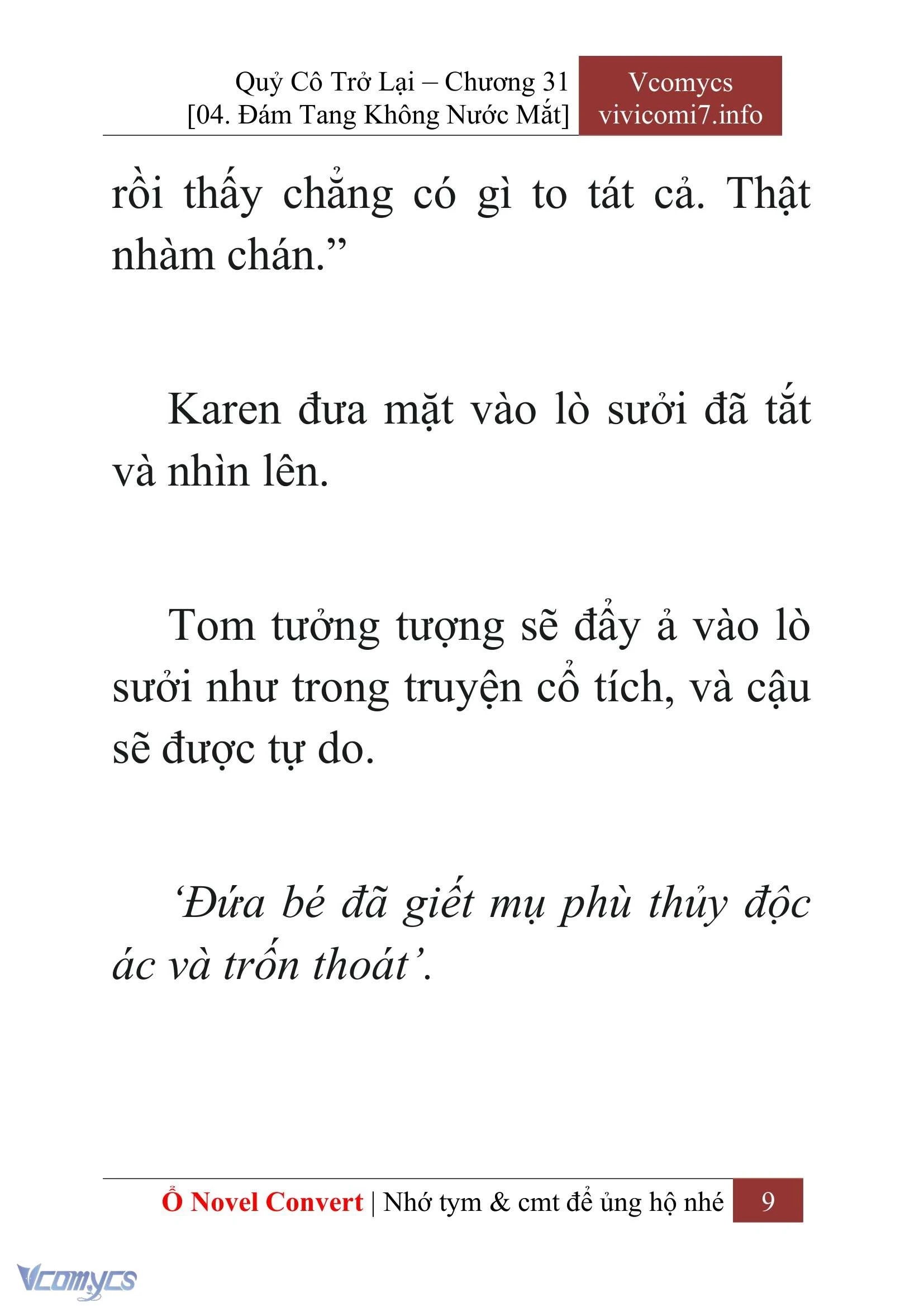 [Novel] Quý Cô Trở Lại Chapter  31 - 11
