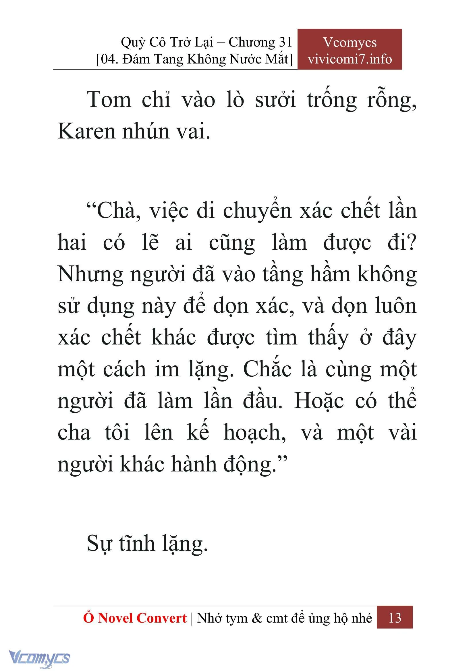 [Novel] Quý Cô Trở Lại Chapter  31 - 15