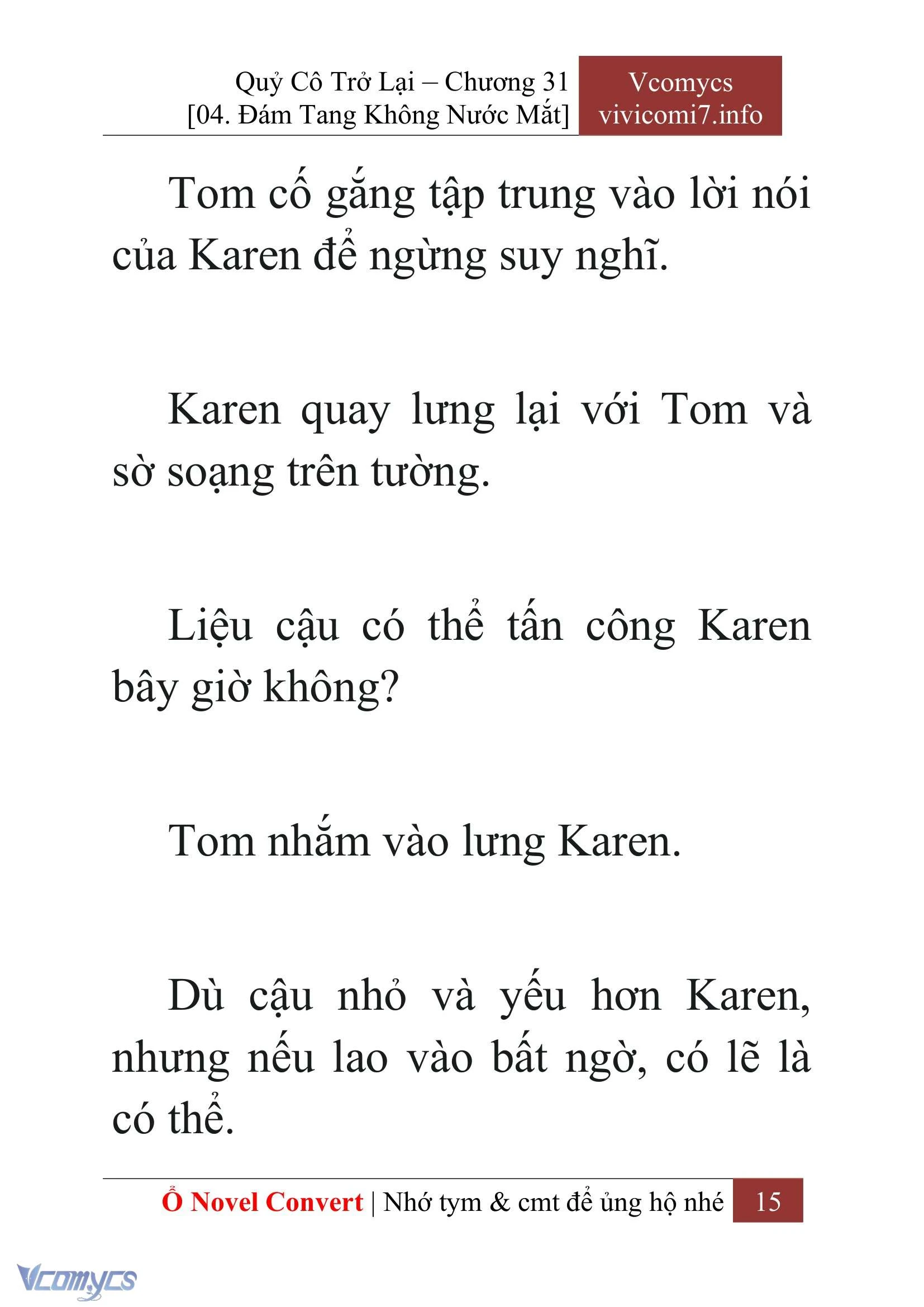 [Novel] Quý Cô Trở Lại Chapter  31 - 17