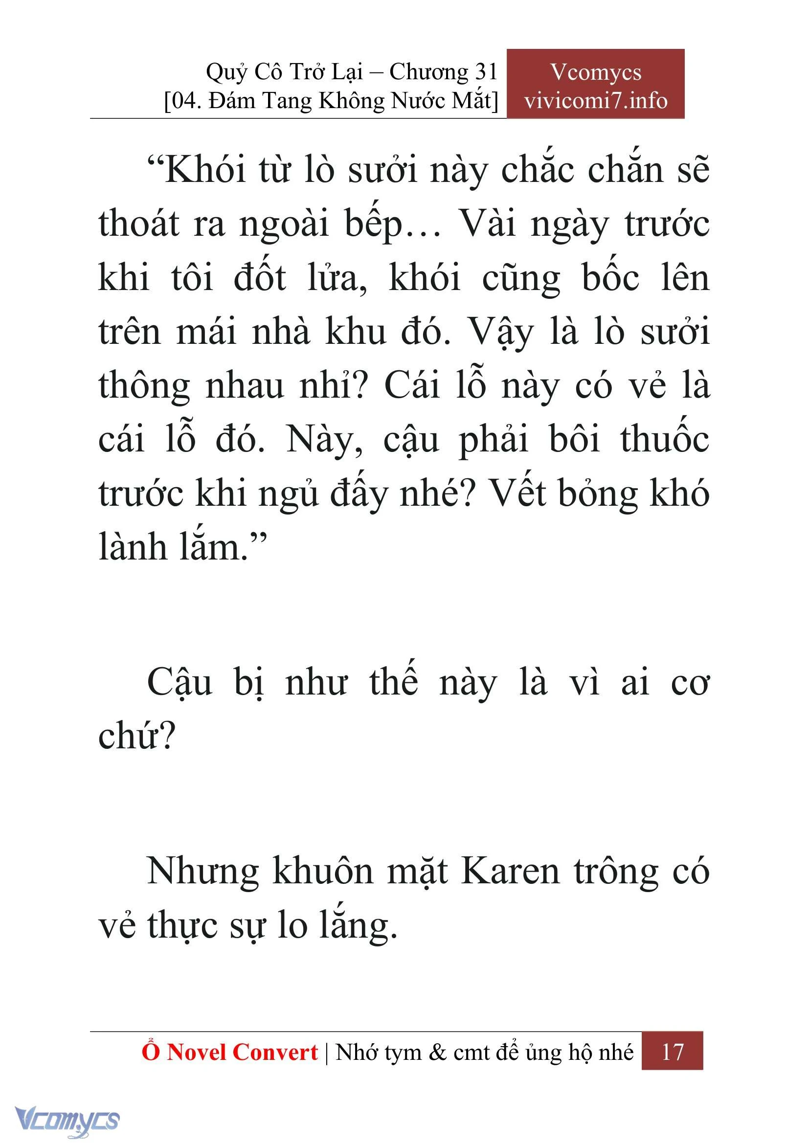 [Novel] Quý Cô Trở Lại Chapter  31 - 19