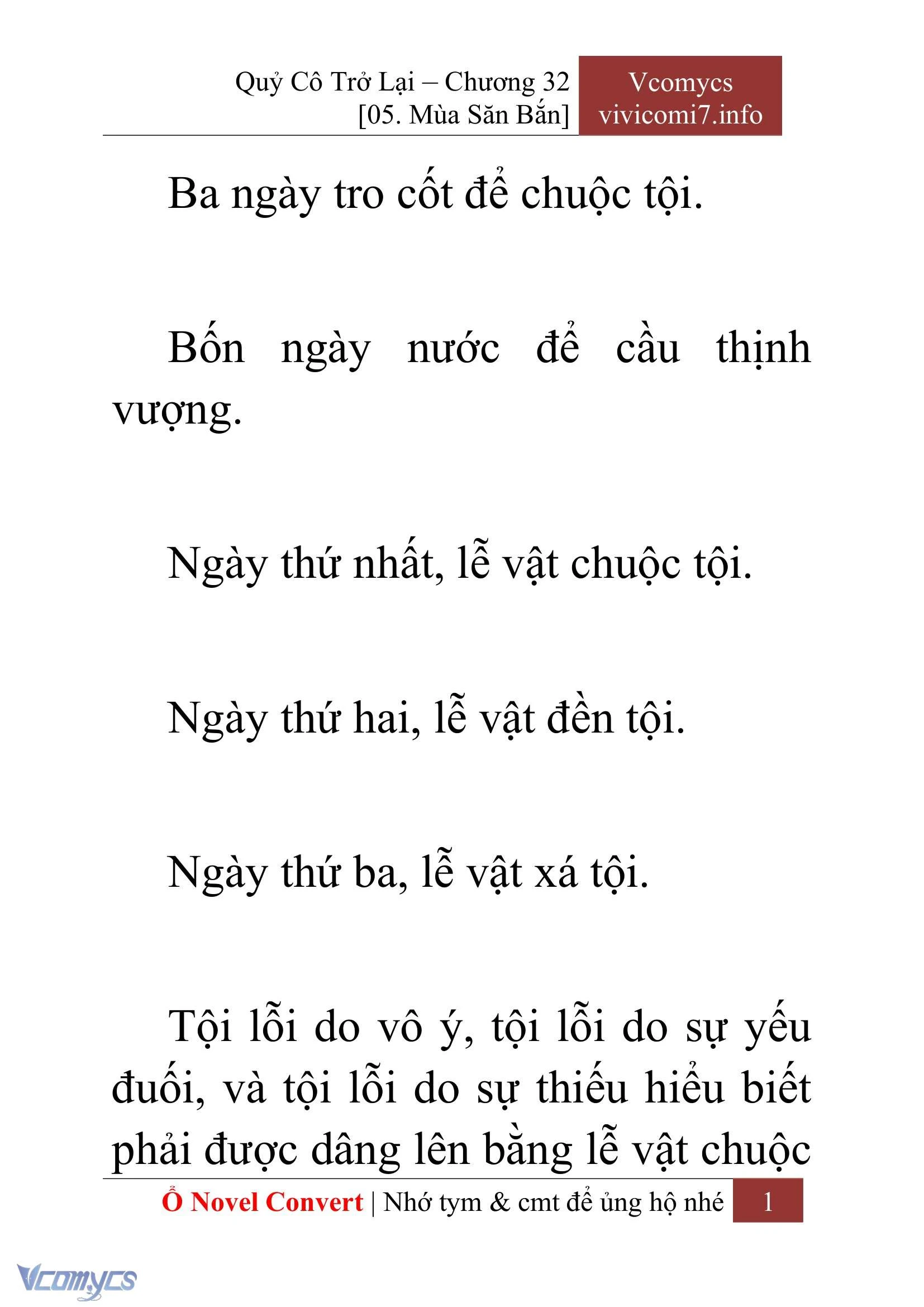 [Novel] Quý Cô Trở Lại Chapter  32 - 3