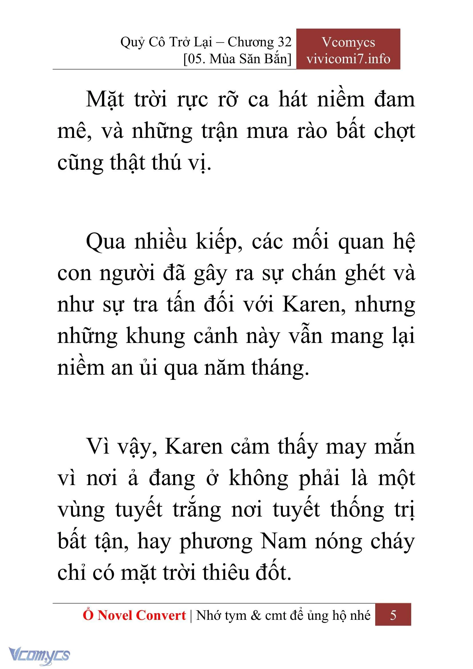 [Novel] Quý Cô Trở Lại Chapter  32 - 7