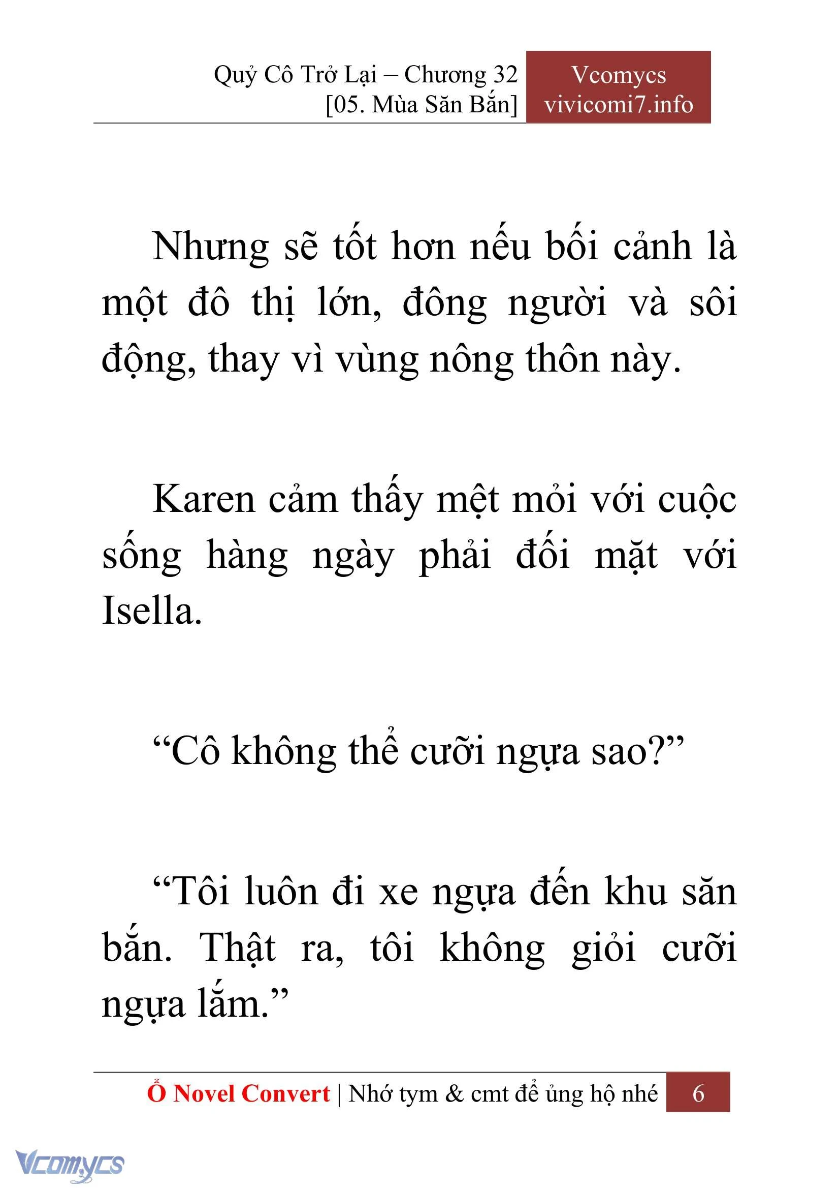[Novel] Quý Cô Trở Lại Chapter  32 - 8