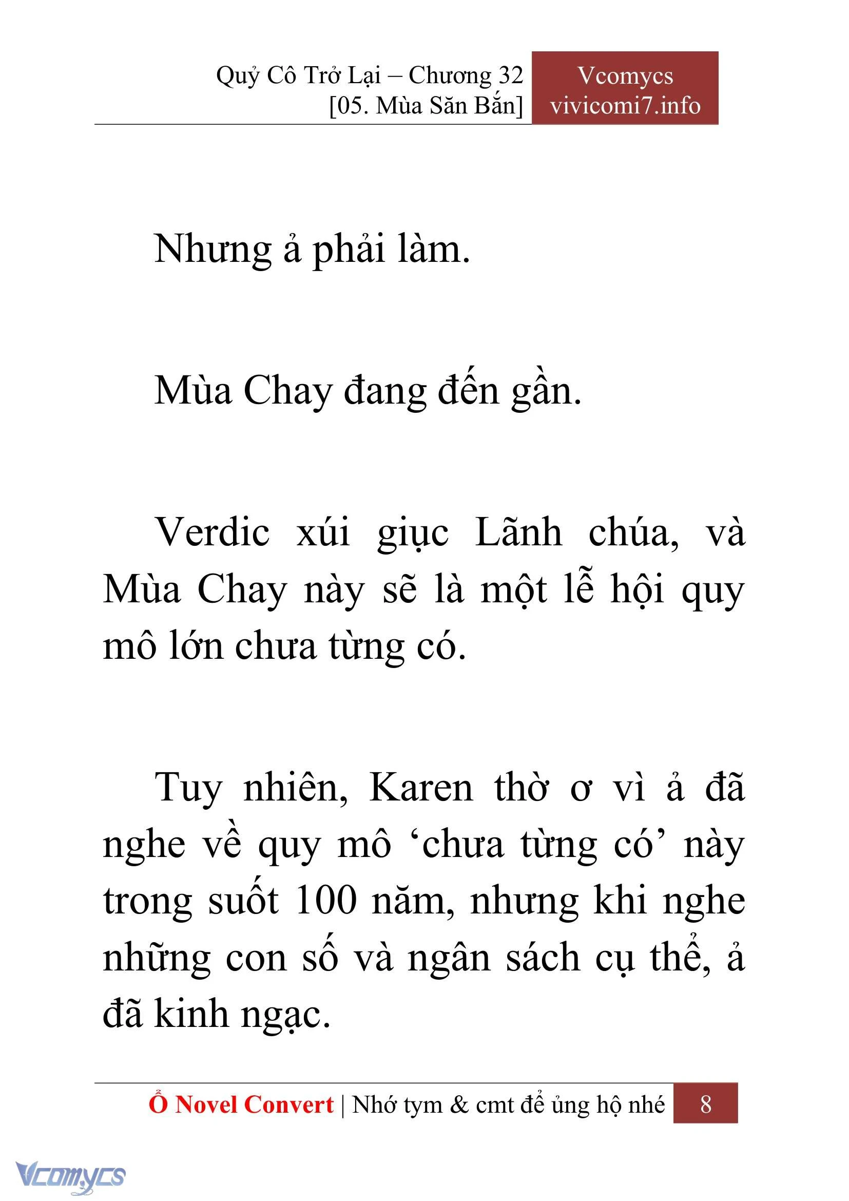 [Novel] Quý Cô Trở Lại Chapter  32 - 10