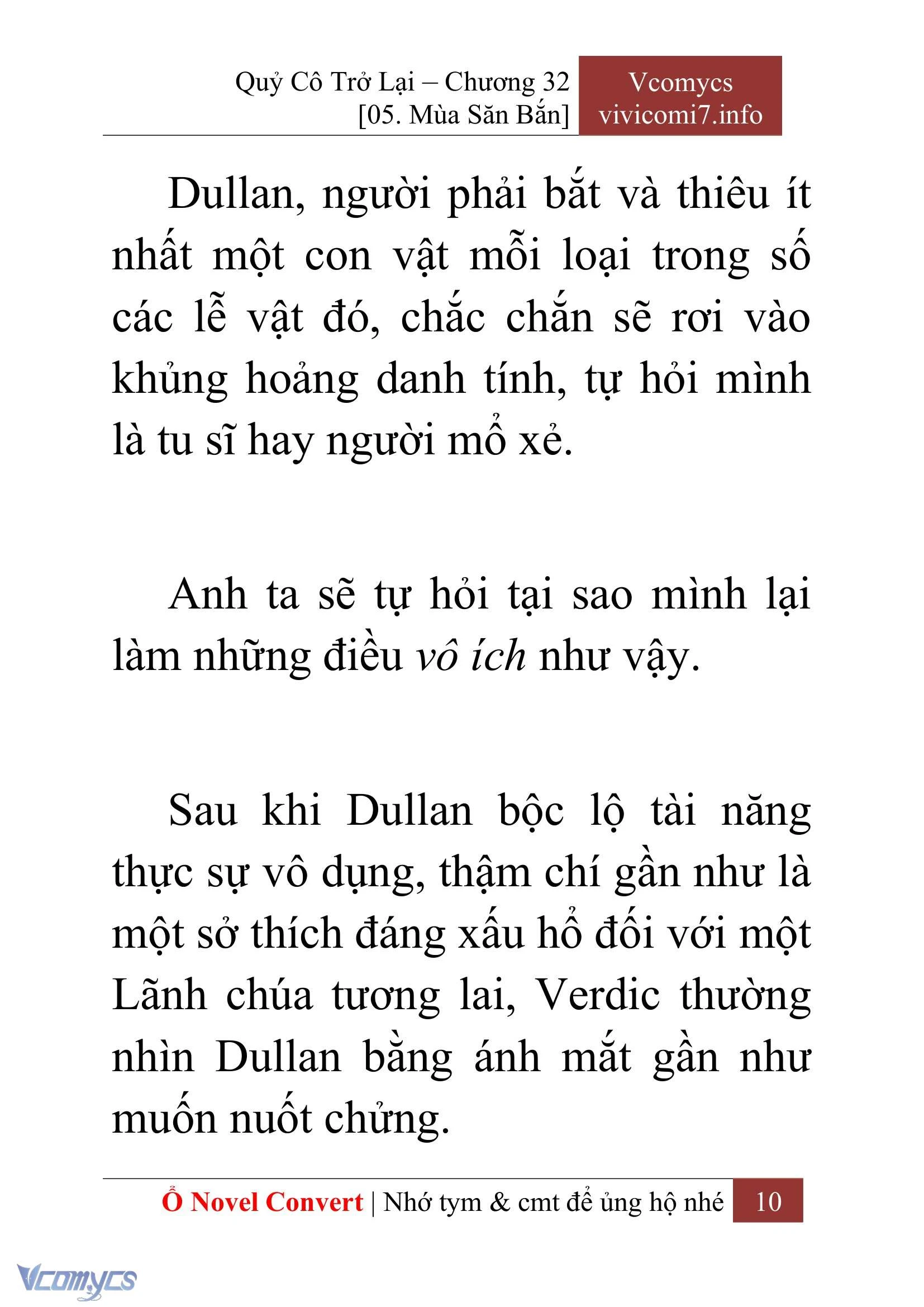 [Novel] Quý Cô Trở Lại Chapter  32 - 12