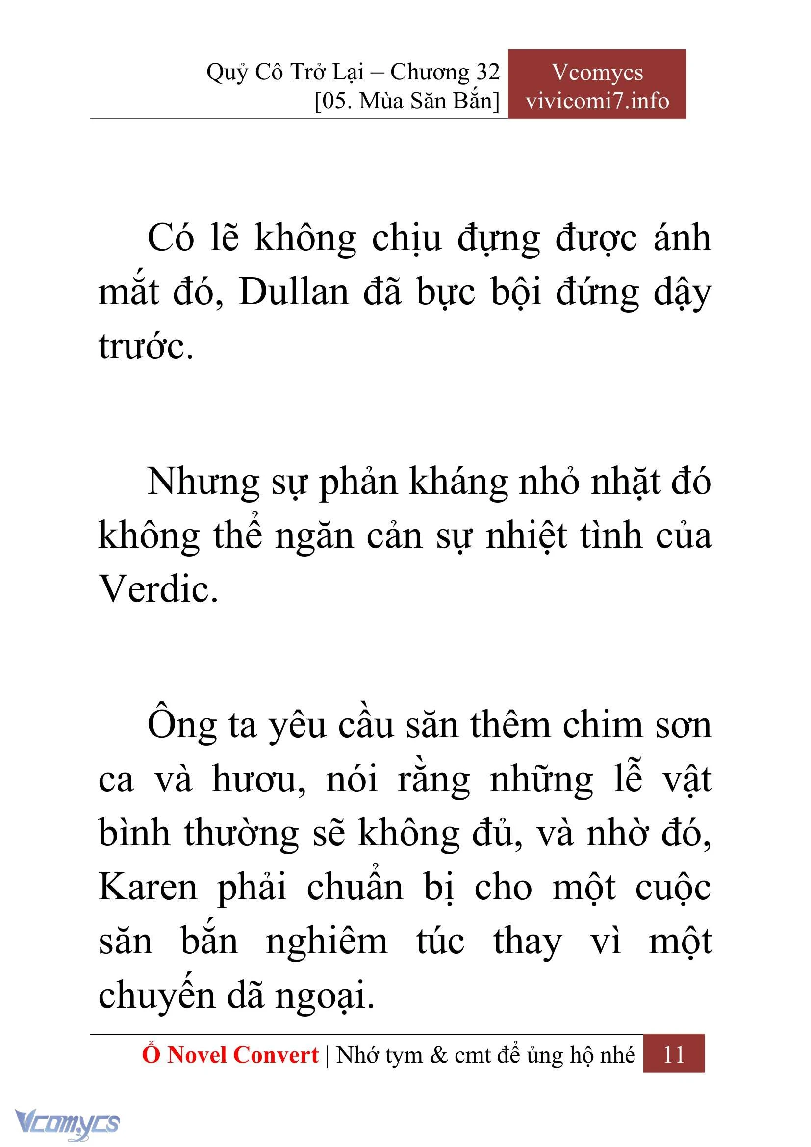 [Novel] Quý Cô Trở Lại Chapter  32 - 13