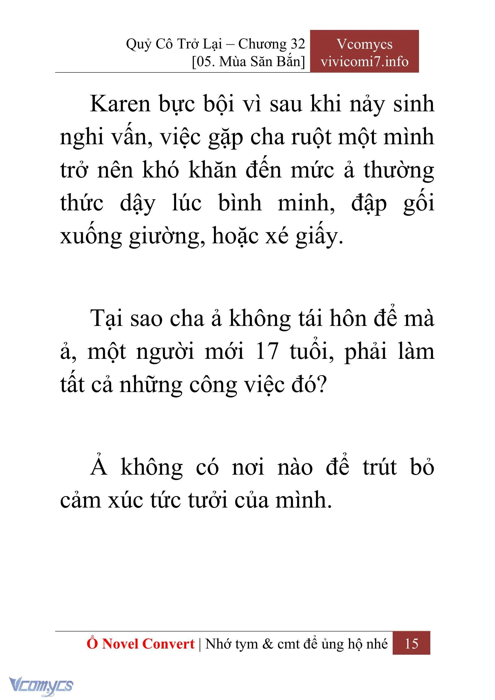 [Novel] Quý Cô Trở Lại Chapter  32 - 17
