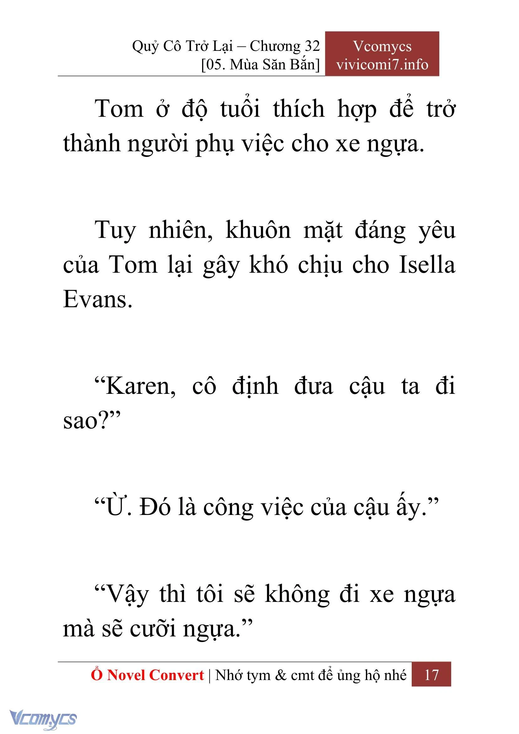 [Novel] Quý Cô Trở Lại Chapter  32 - 19