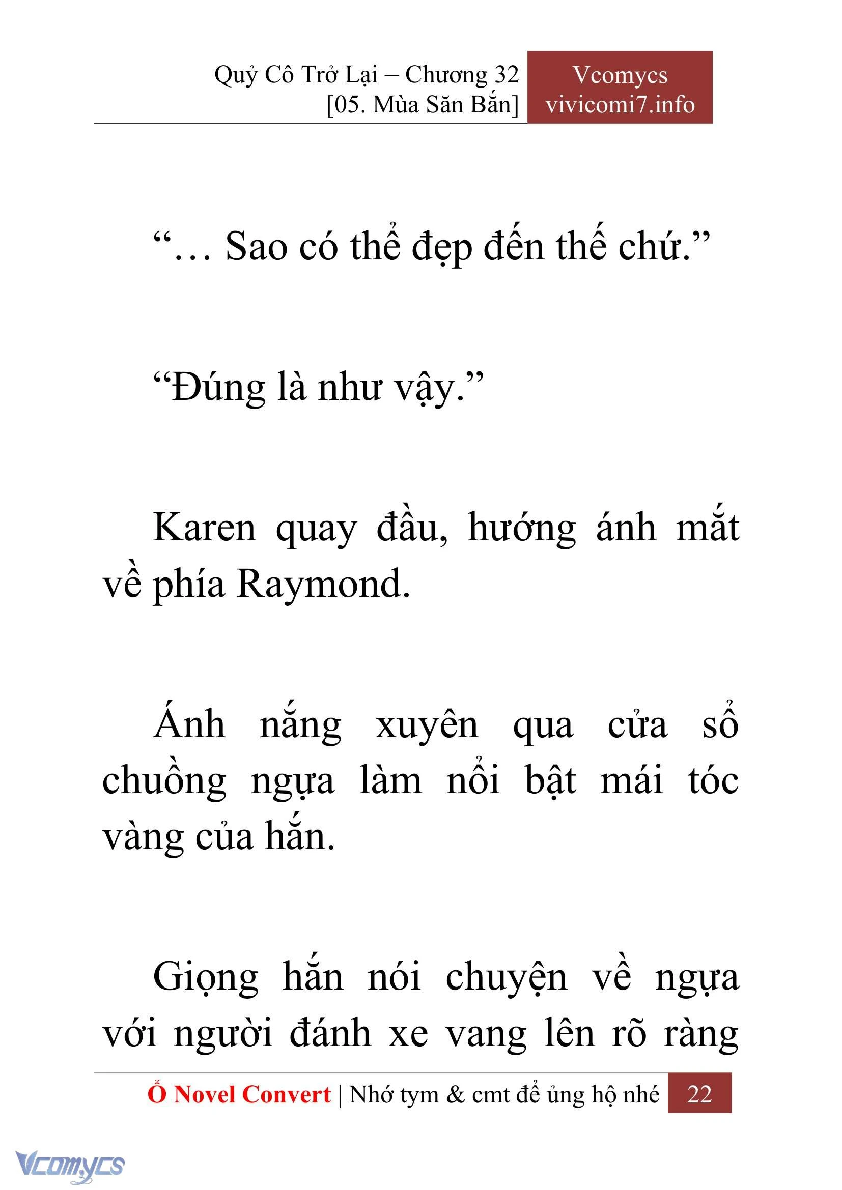 [Novel] Quý Cô Trở Lại Chapter  32 - 24