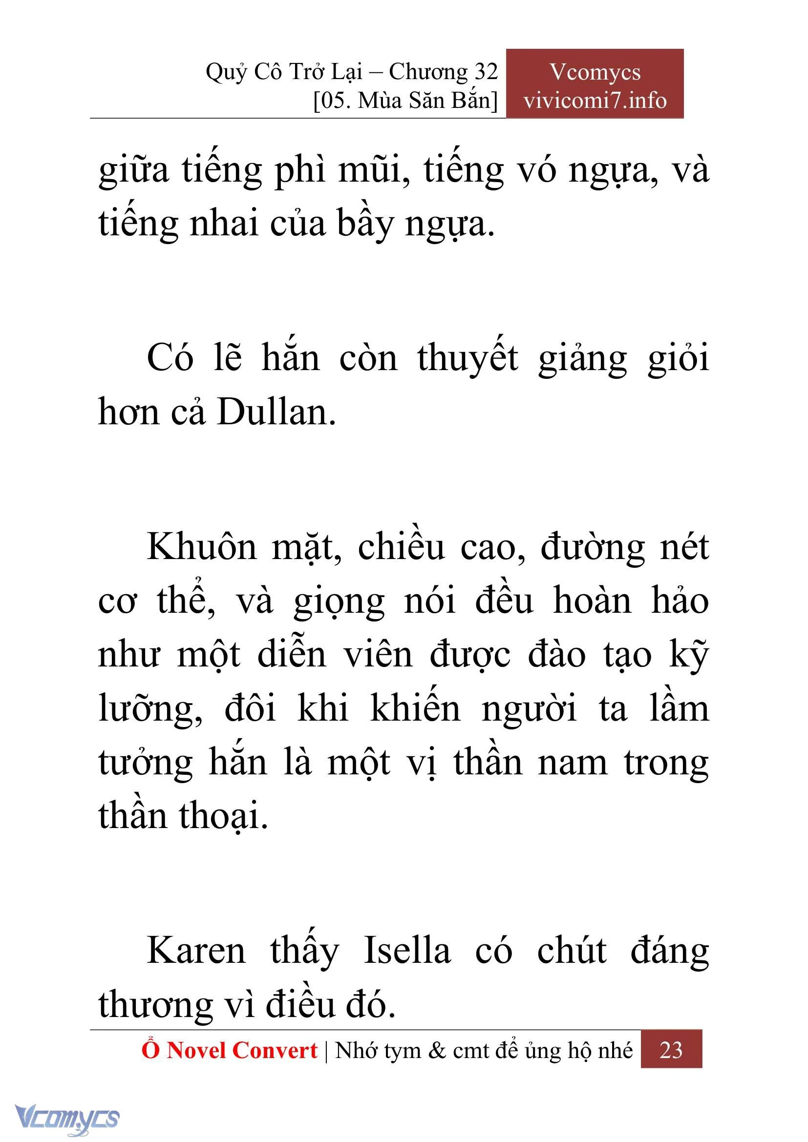 [Novel] Quý Cô Trở Lại Chapter  32 - 25