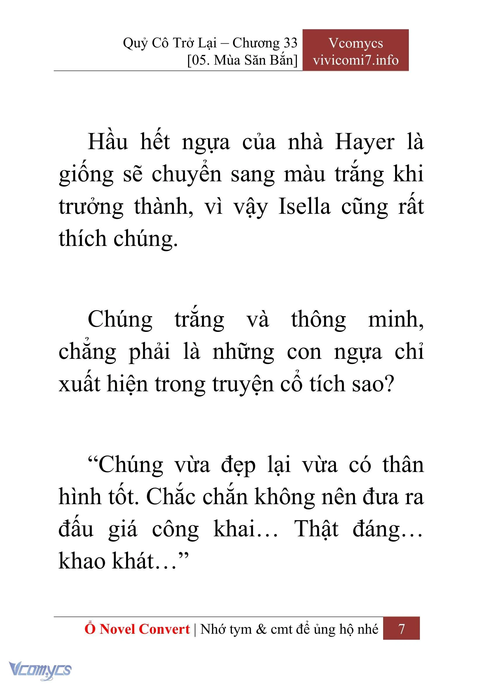 [Novel] Quý Cô Trở Lại Chapter  33 - 9