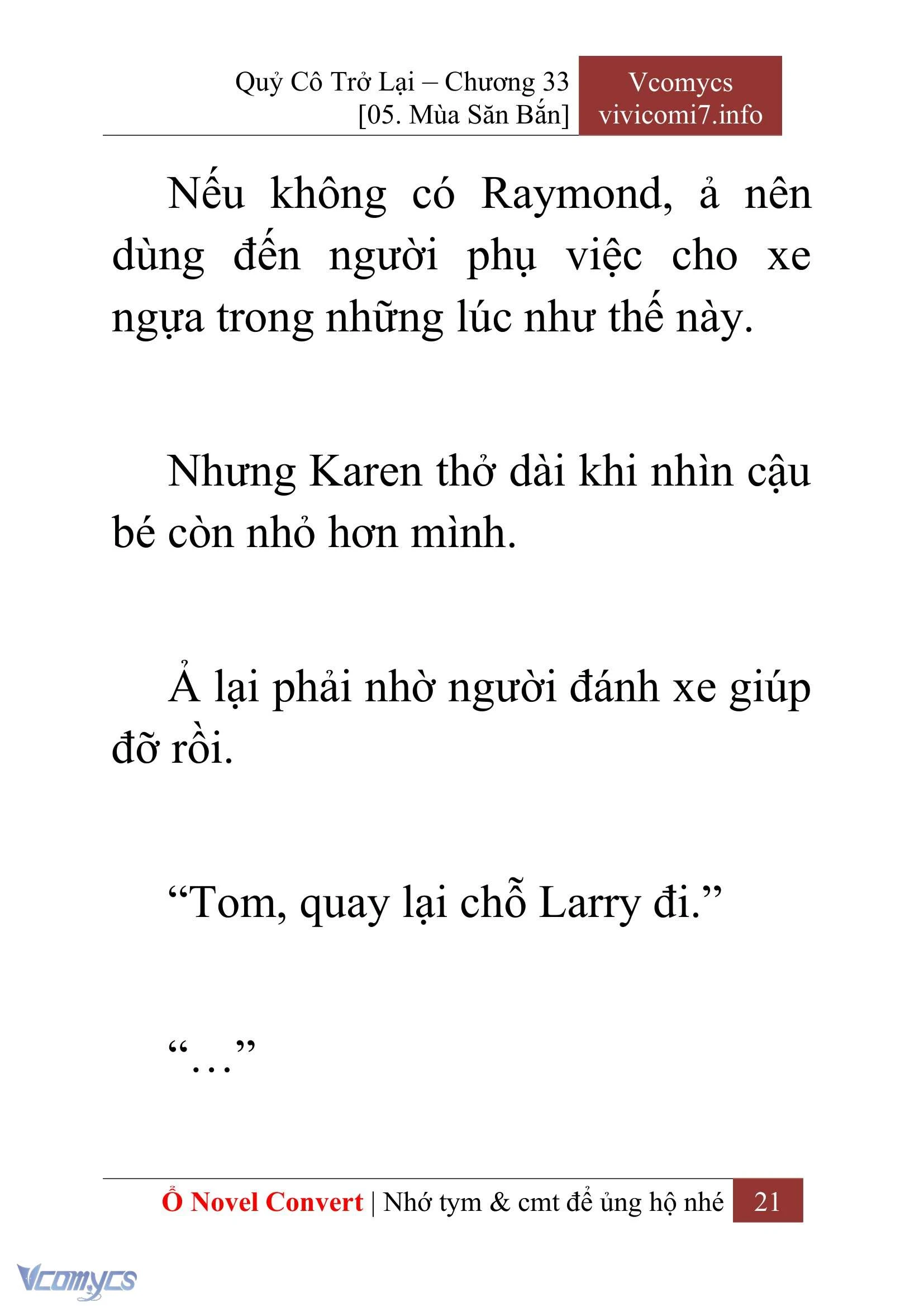 [Novel] Quý Cô Trở Lại Chapter  33 - 23