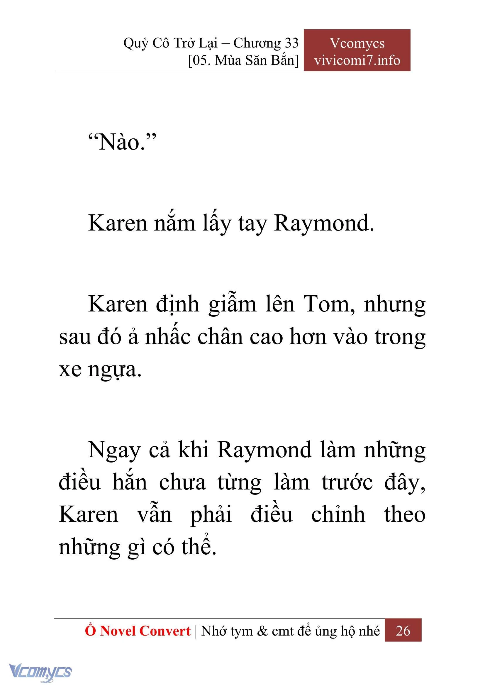 [Novel] Quý Cô Trở Lại Chapter  33 - 28