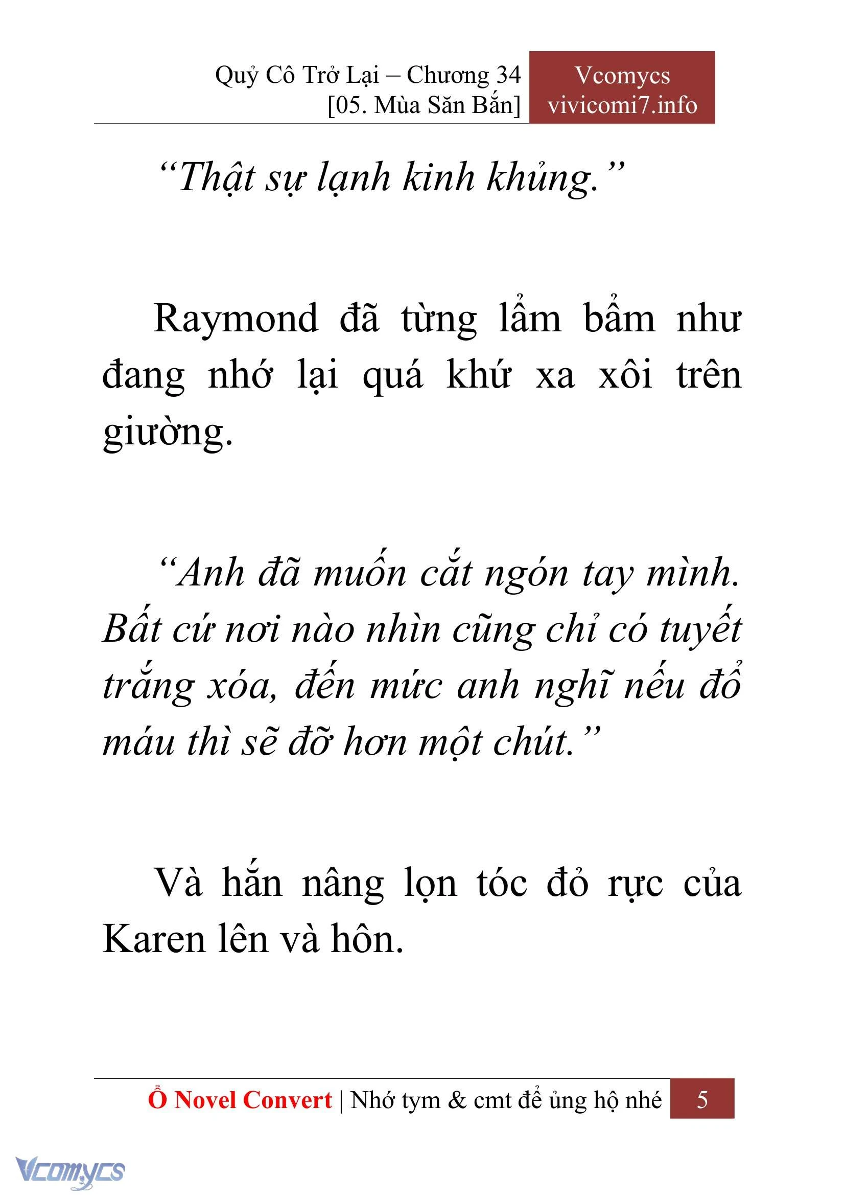 [Novel] Quý Cô Trở Lại Chapter  34 - 7