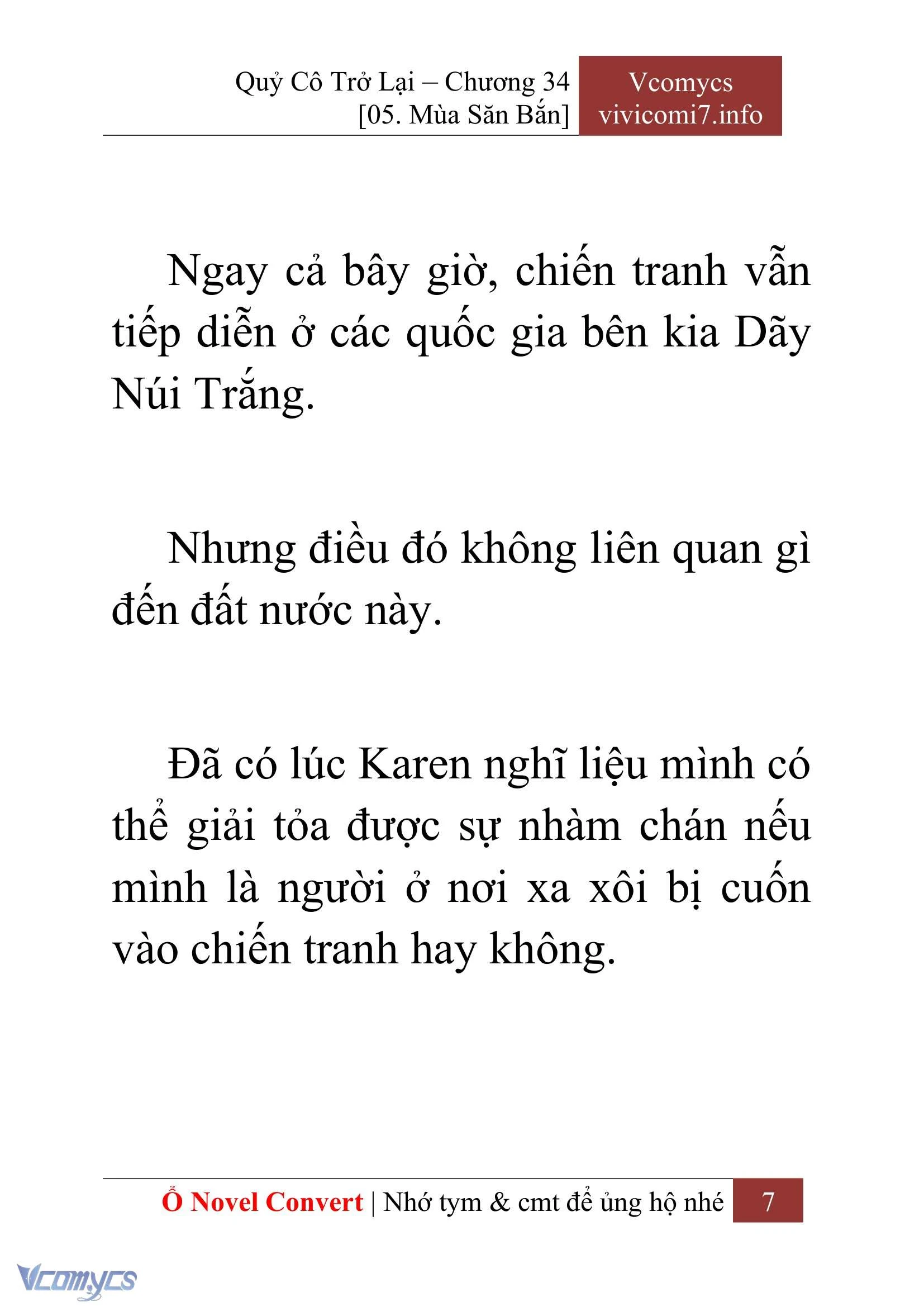 [Novel] Quý Cô Trở Lại Chapter  34 - 9