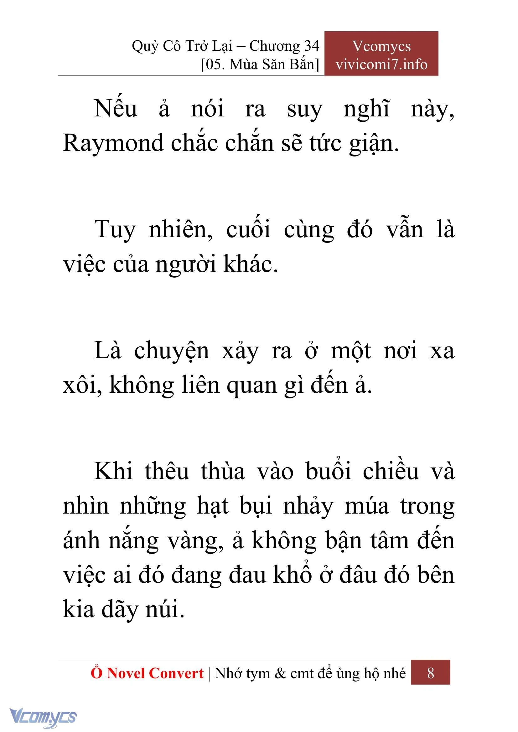 [Novel] Quý Cô Trở Lại Chapter  34 - 10