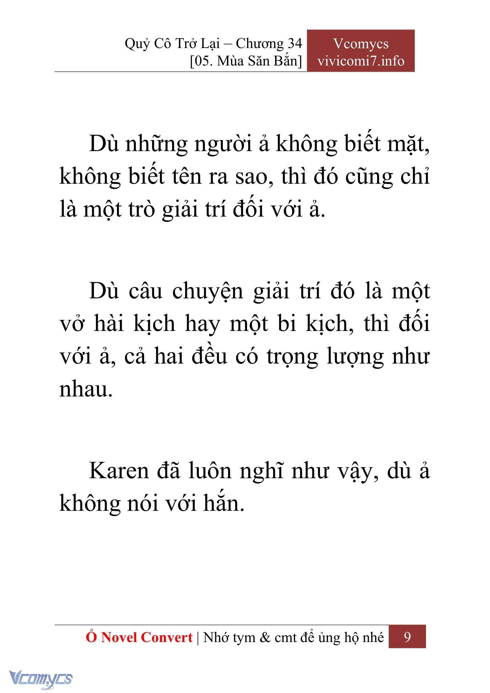 [Novel] Quý Cô Trở Lại Chapter  34 - 11