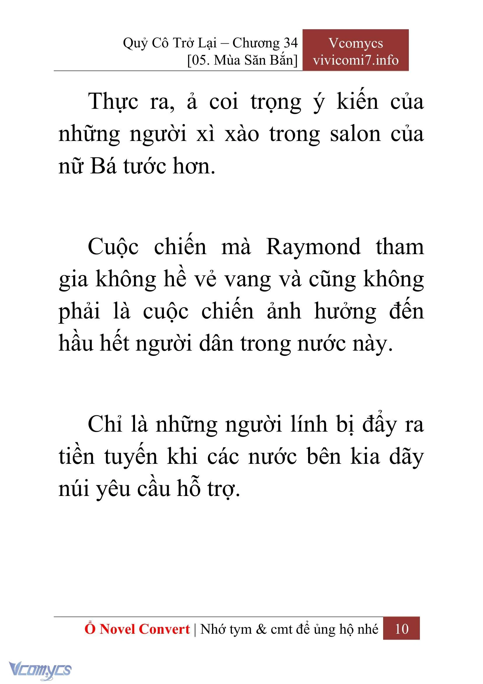 [Novel] Quý Cô Trở Lại Chapter  34 - 12