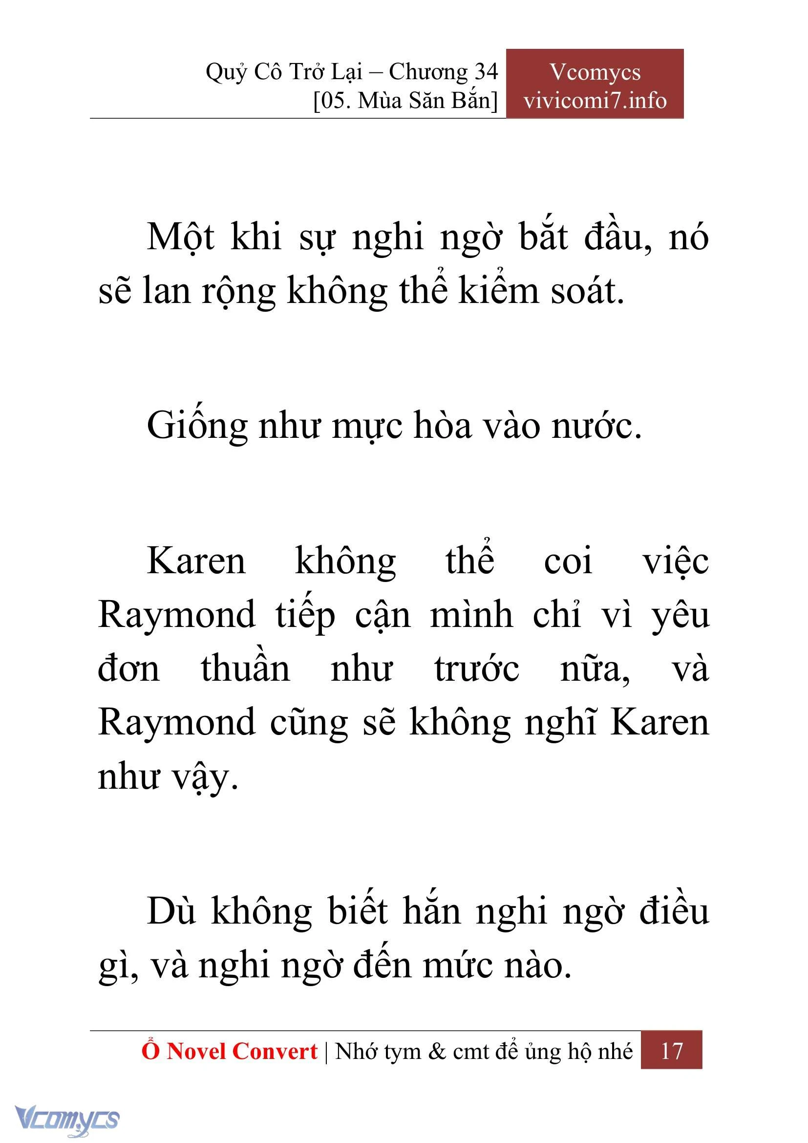 [Novel] Quý Cô Trở Lại Chapter  34 - 19