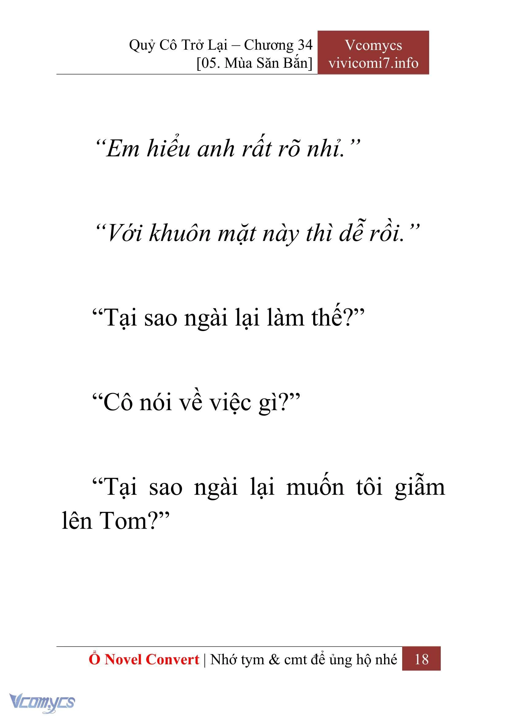 [Novel] Quý Cô Trở Lại Chapter  34 - 20