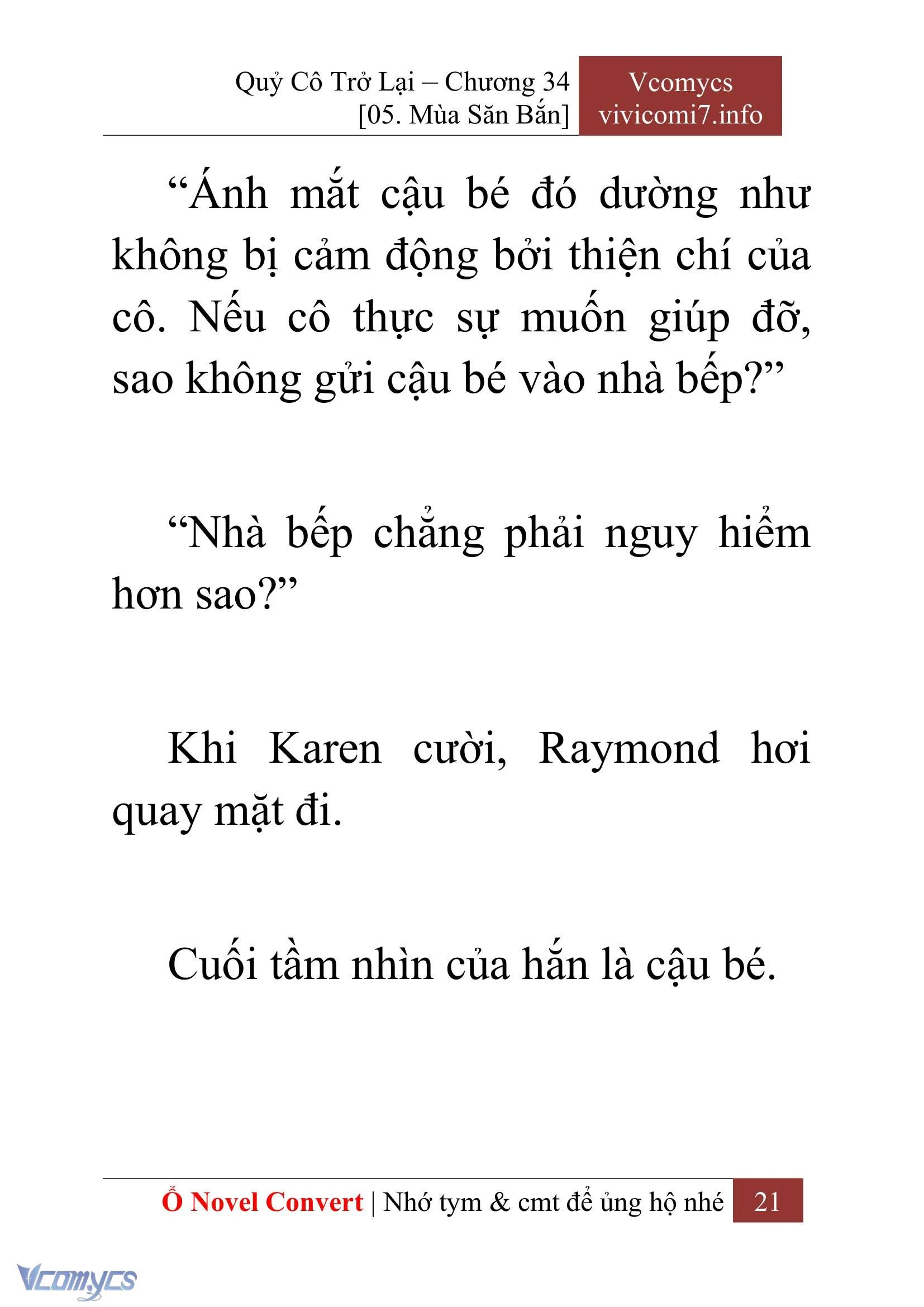 [Novel] Quý Cô Trở Lại Chapter  34 - 23