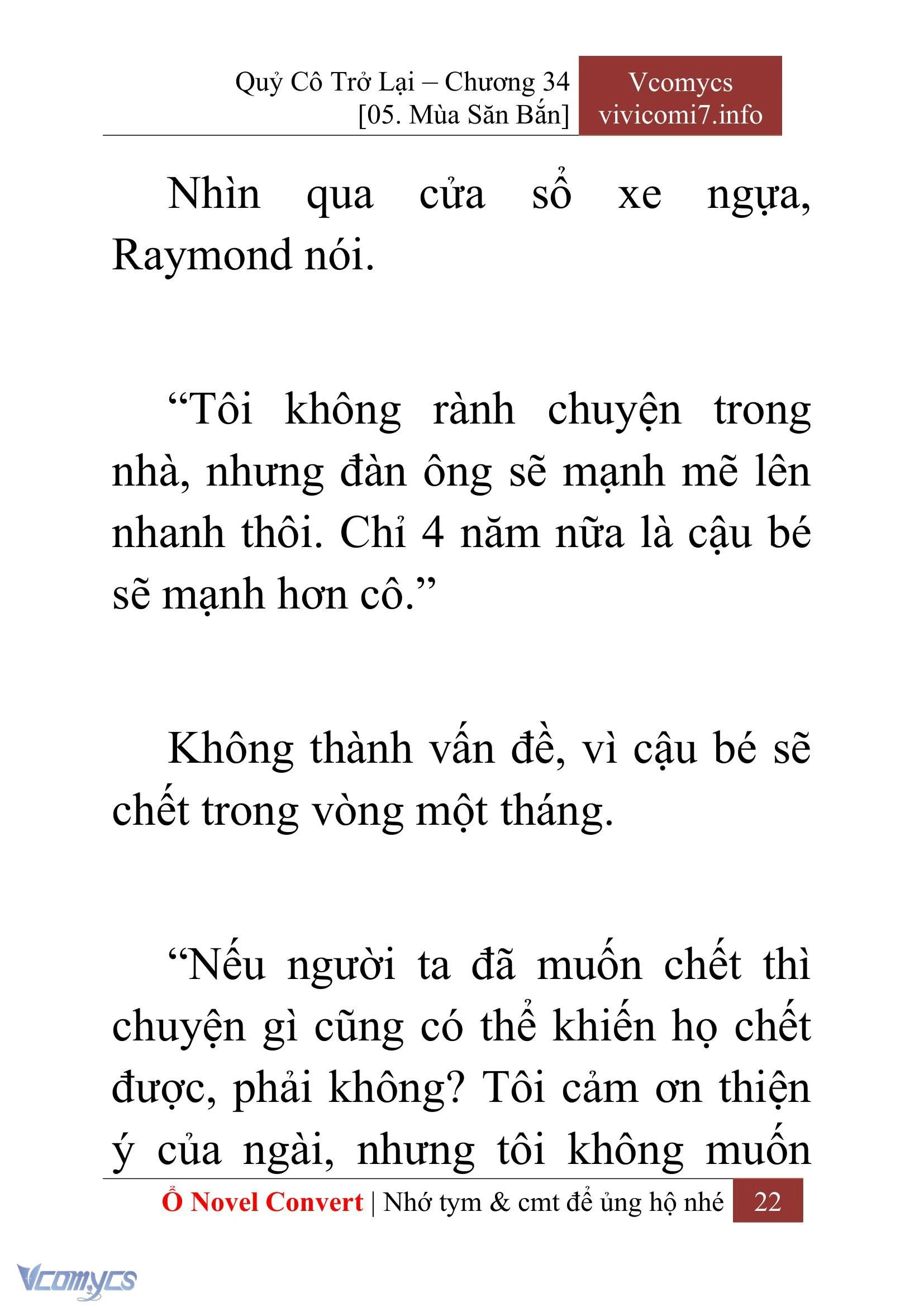 [Novel] Quý Cô Trở Lại Chapter  34 - 24