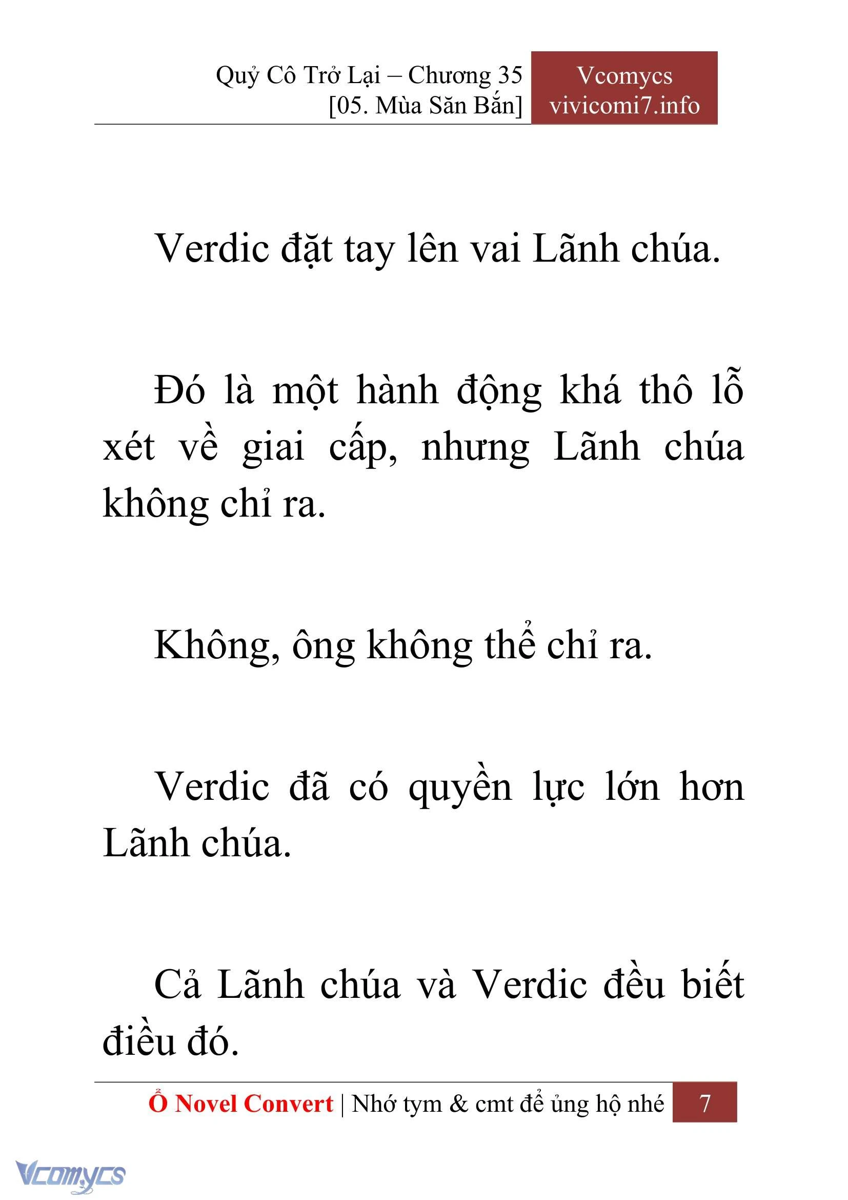[Novel] Quý Cô Trở Lại Chapter  35 - 9