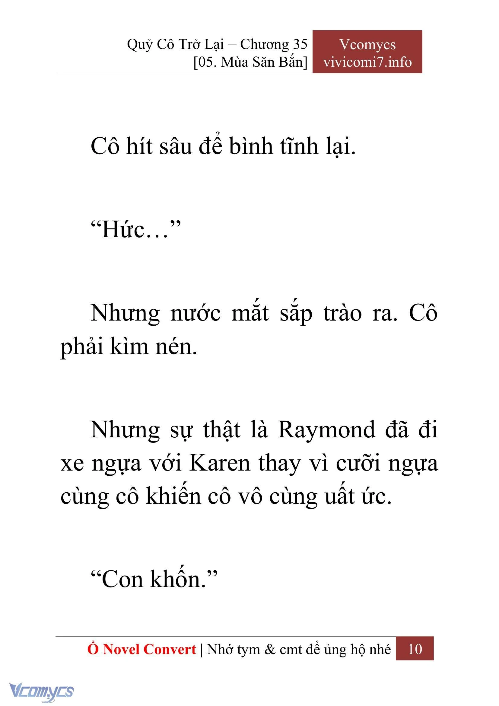 [Novel] Quý Cô Trở Lại Chapter  35 - 12