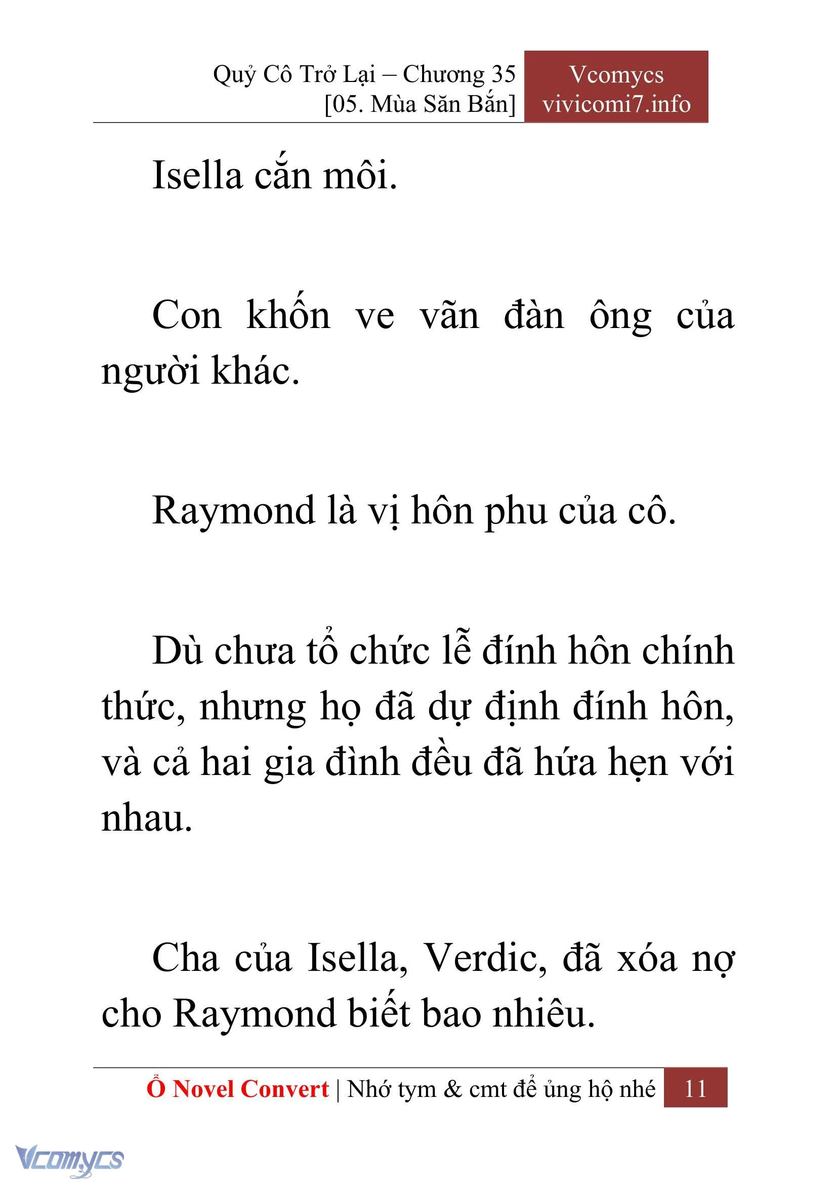 [Novel] Quý Cô Trở Lại Chapter  35 - 13