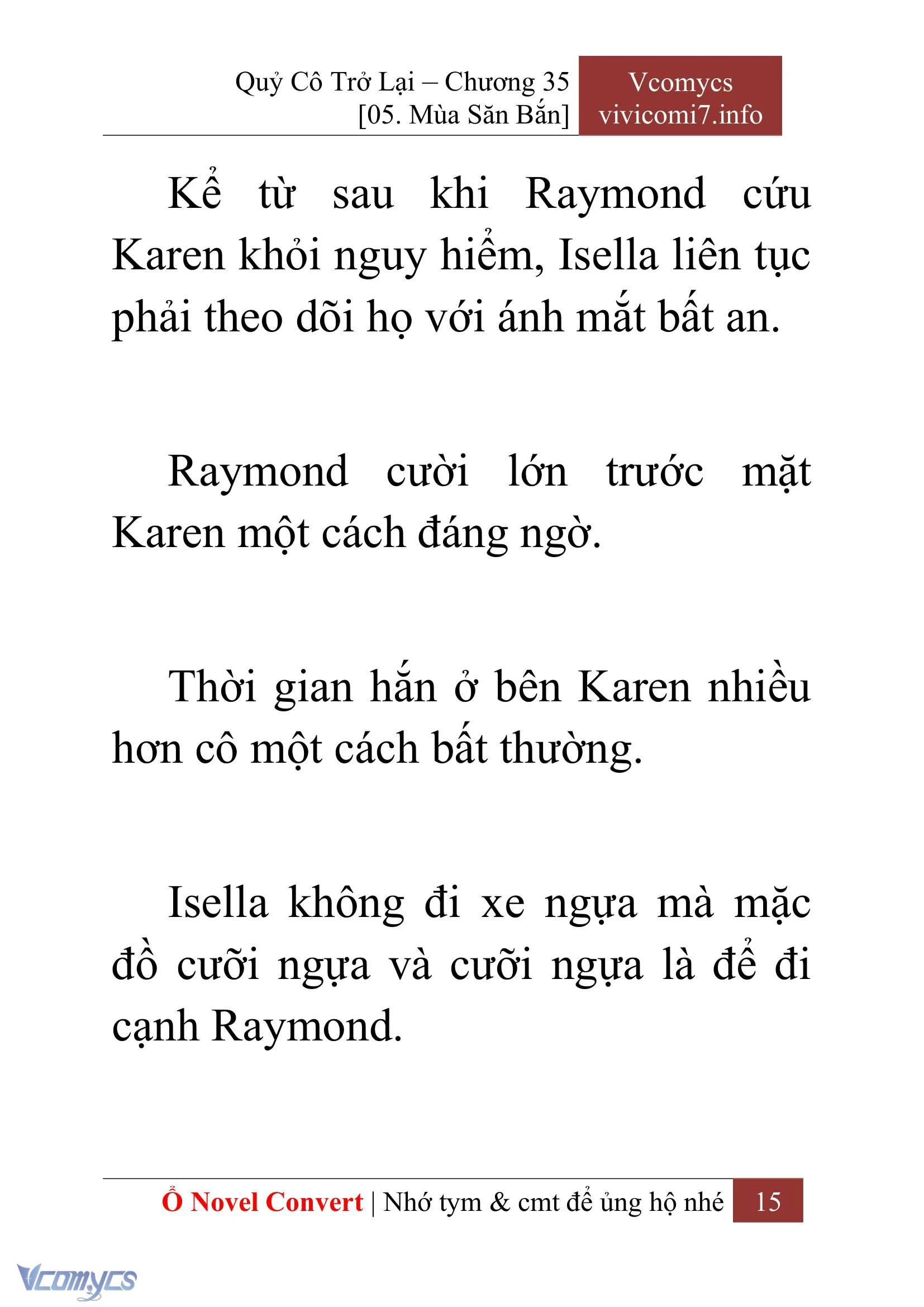 [Novel] Quý Cô Trở Lại Chapter  35 - 17