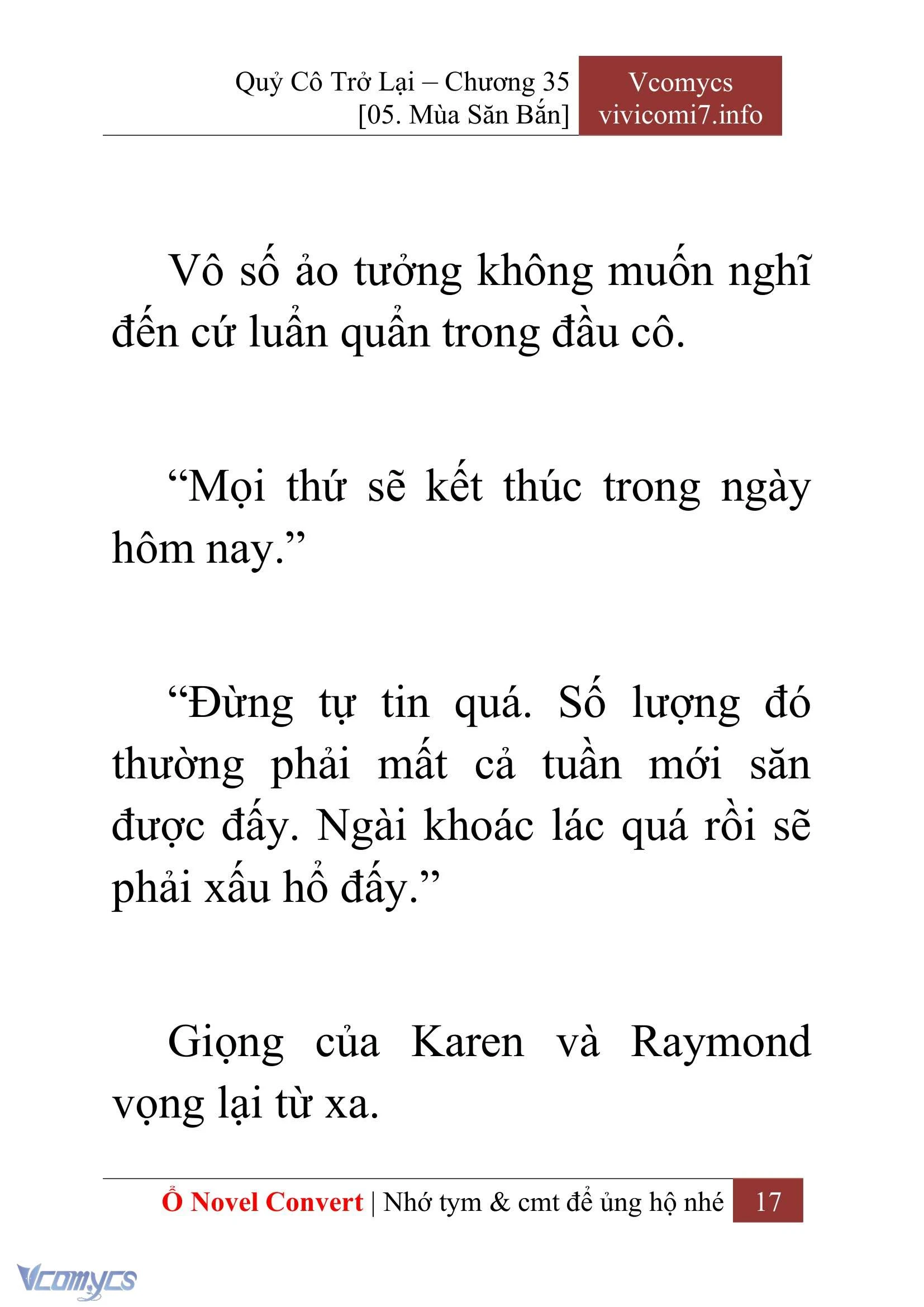 [Novel] Quý Cô Trở Lại Chapter  35 - 19