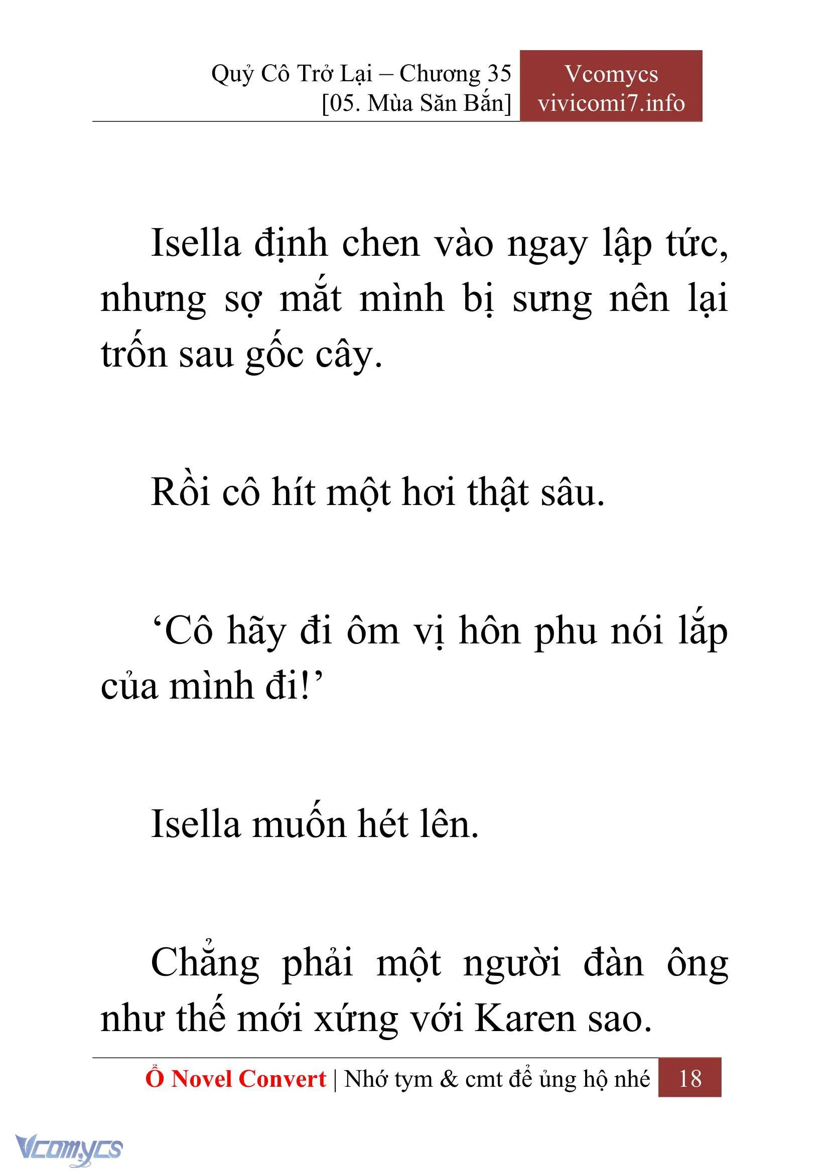 [Novel] Quý Cô Trở Lại Chapter  35 - 20
