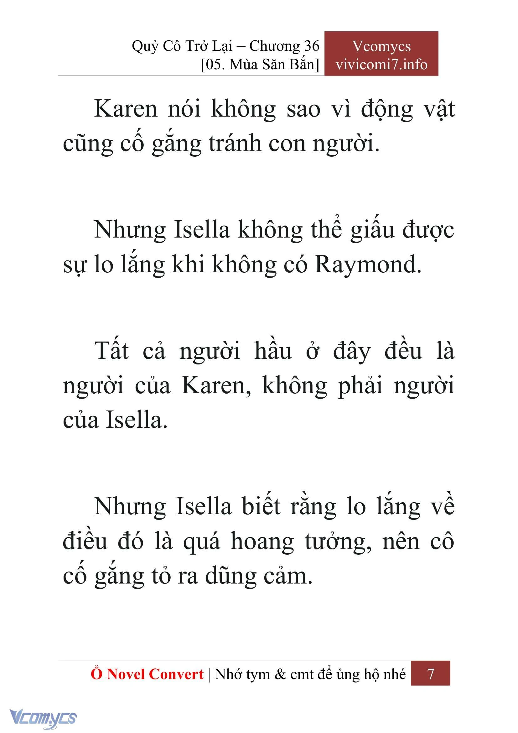[Novel] Quý Cô Trở Lại Chapter  36 - 9