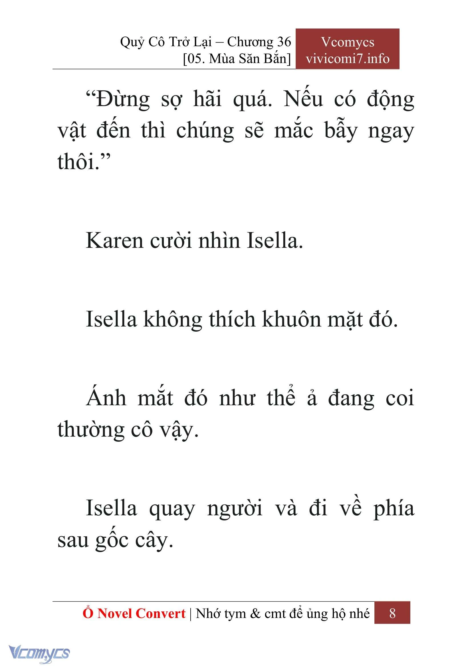 [Novel] Quý Cô Trở Lại Chapter  36 - 10